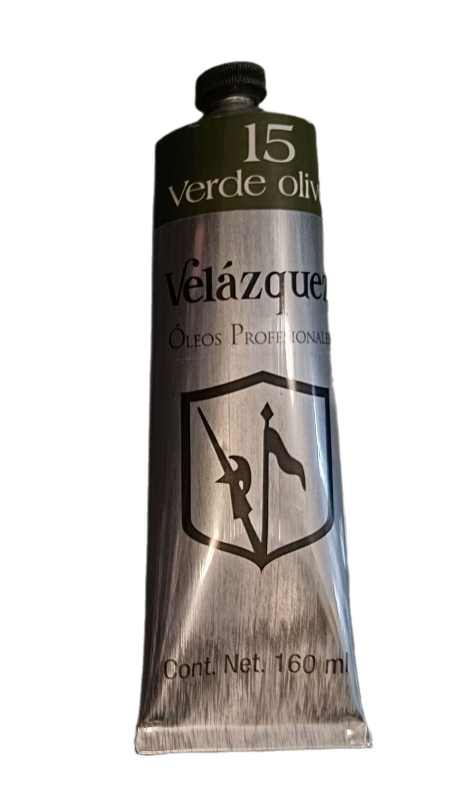 Velazquez, Oleos profesionales, alta calidad, No.15 Verde Olivo, tubo de 160 ml, 58 opciones de color