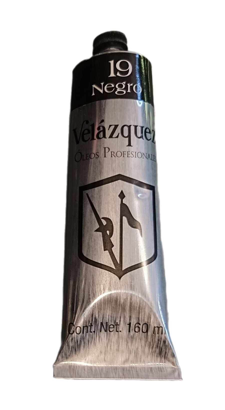 Velazquez, Oleos profesionales, alta calidad, No.19 Negro, tubo de 160 ml, 58 opciones de color