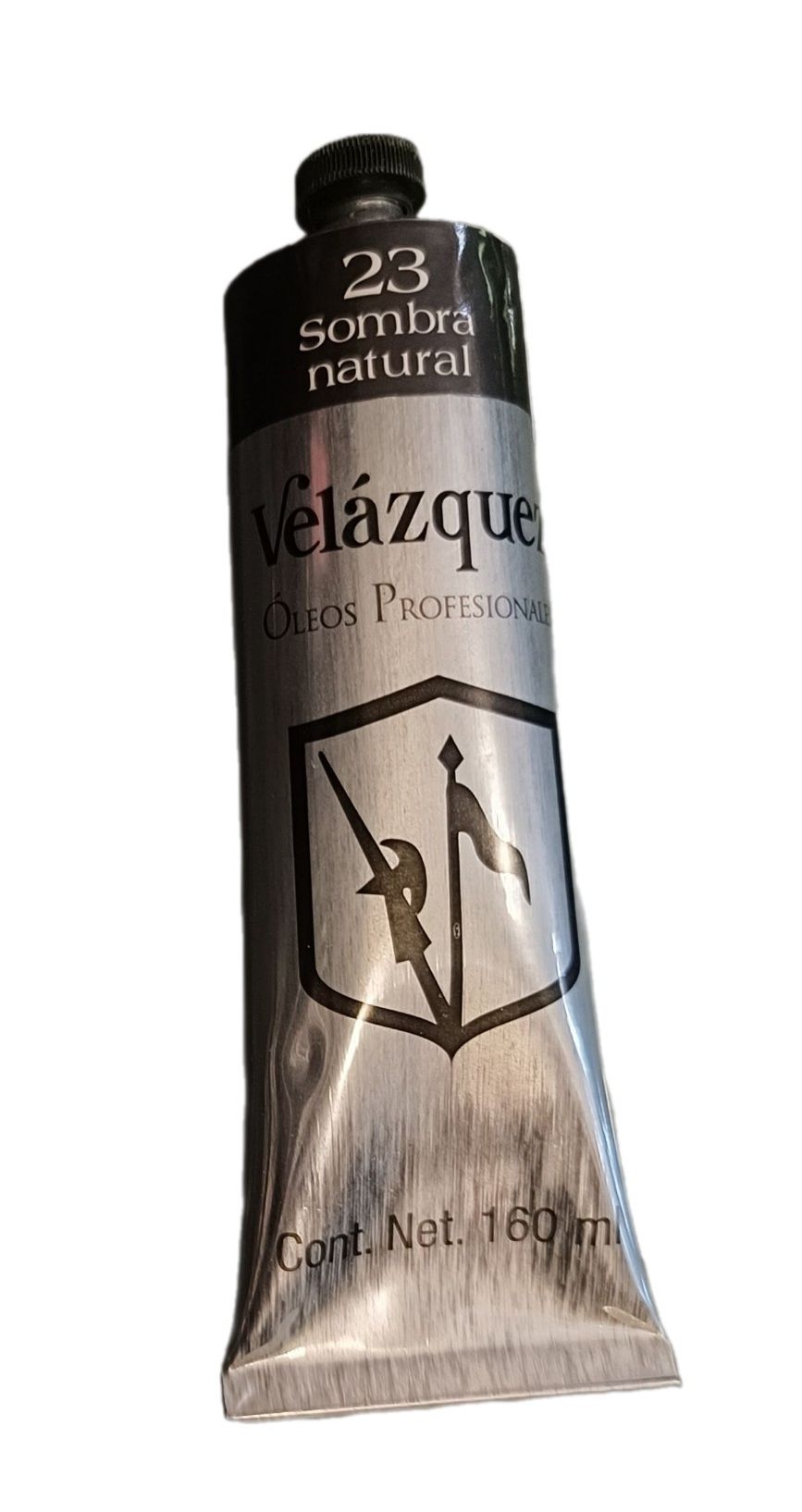 Velazquez, Oleos profesionales, alta calidad, No.23 Sombra Natural, tubo de 160 ml, 58 opciones de color