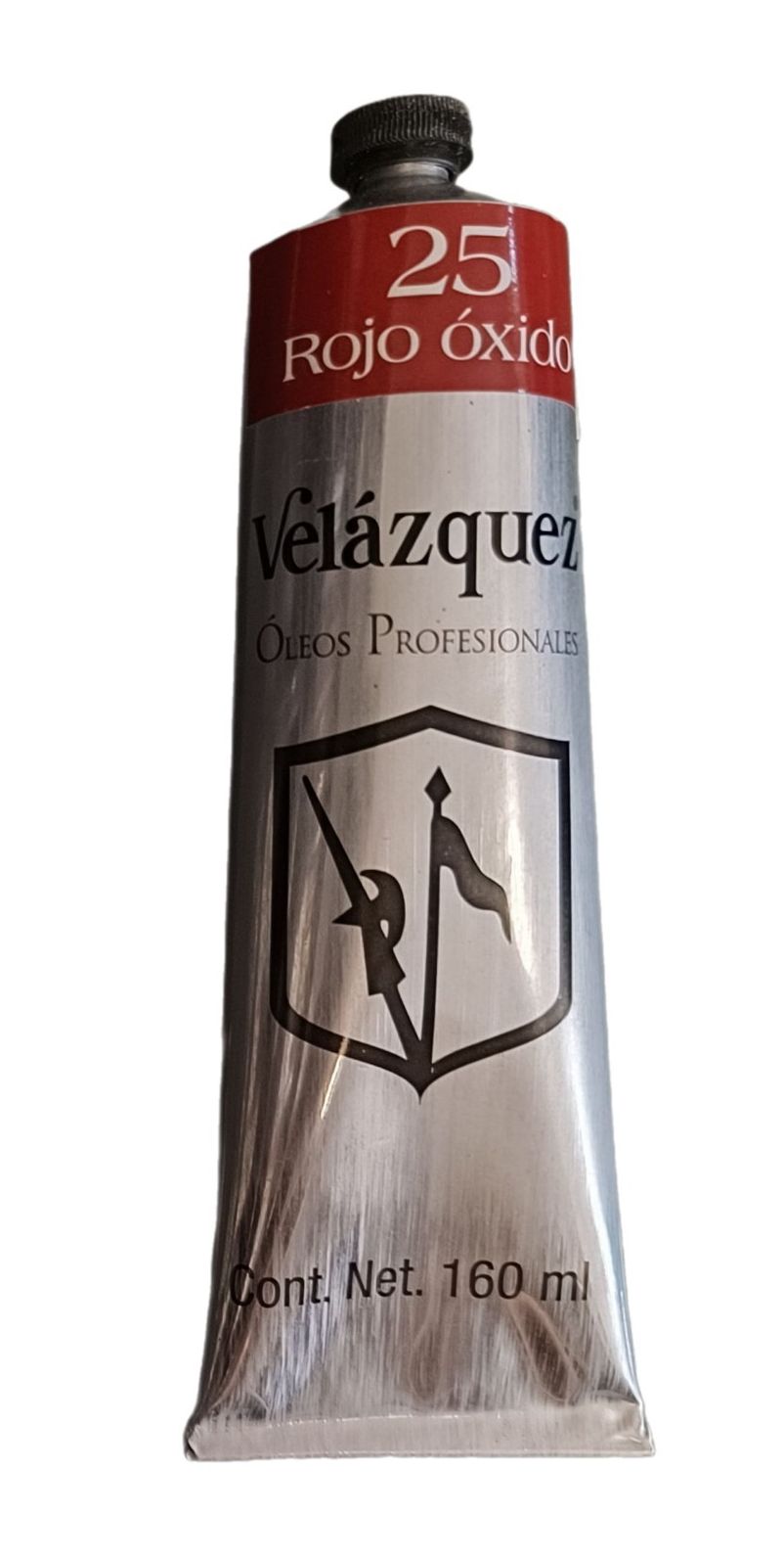Velazquez, Oleos profesionales, alta calidad, No.25 Rojo Oxido, tubo de 160 ml, 58 opciones de color