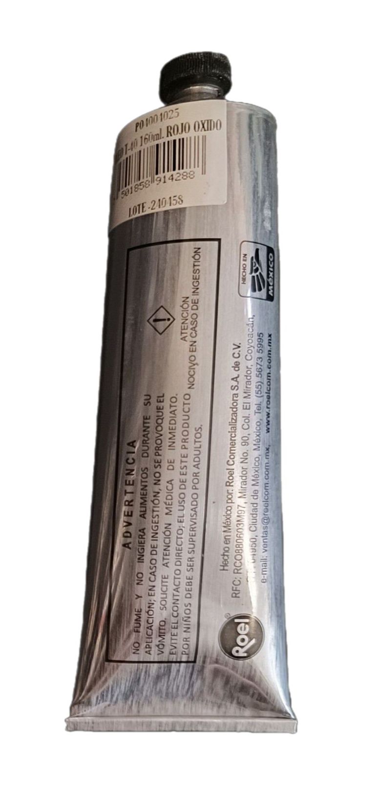Velazquez, Oleos profesionales, alta calidad, No.25 Rojo Oxido, tubo de 160 ml, 58 opciones de color
