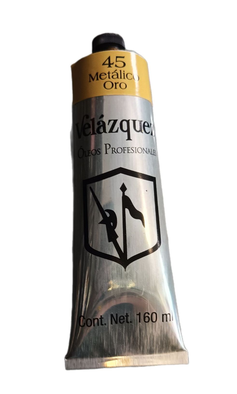 Velazquez, Oleos profesionales, alta calidad, No.45 Metálico oro, tubo de 160 ml, 58 opciones de color