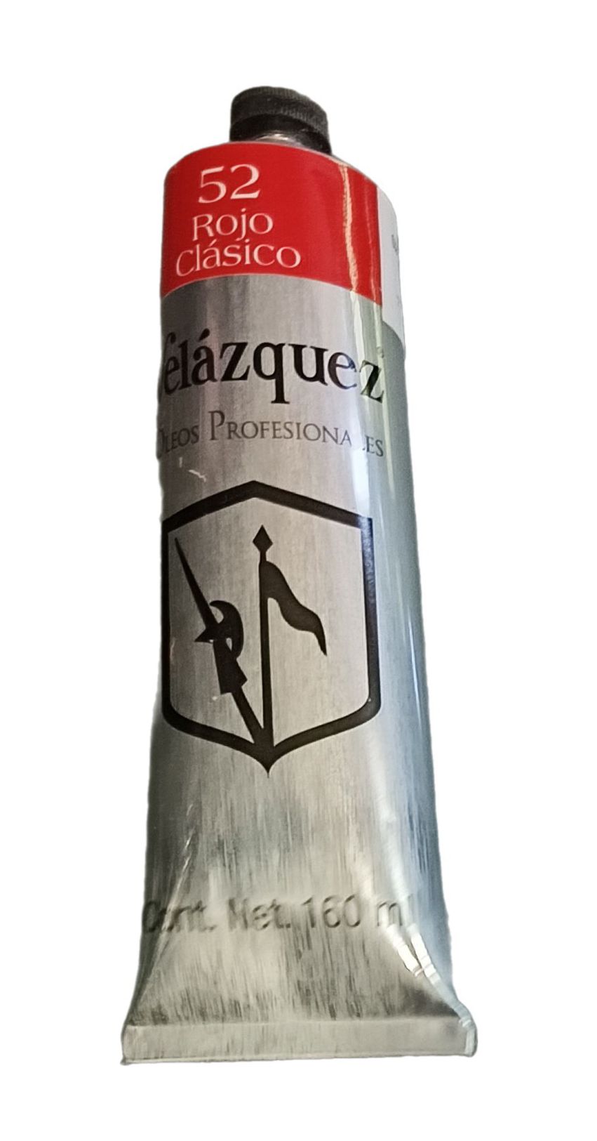 Velazquez, Oleos profesionales, alta calidad, No.52 Rojo clasico, tubo de 160 ml, 58 opciones de color