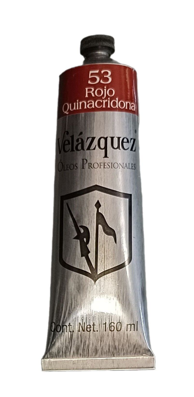 Velazquez, Oleos profesionales, alta calidad, No.53 Rojo Quinacridona, tubo de 160 ml, 58 opciones de color