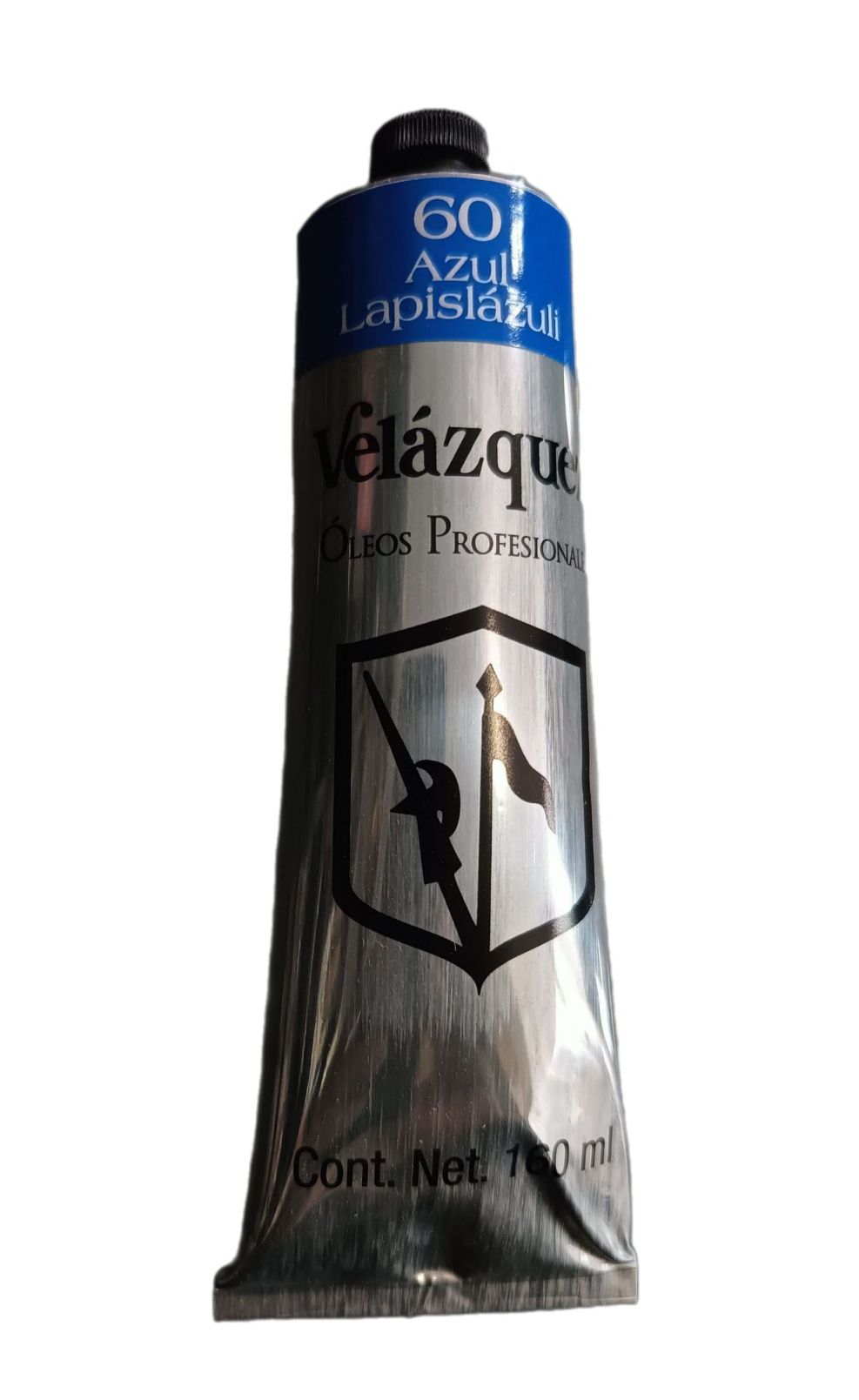 Velazquez, Oleos profesionales, alta calidad, No.60 Azul Lapizlazuli, tubo de 160 ml, 58 opciones de color