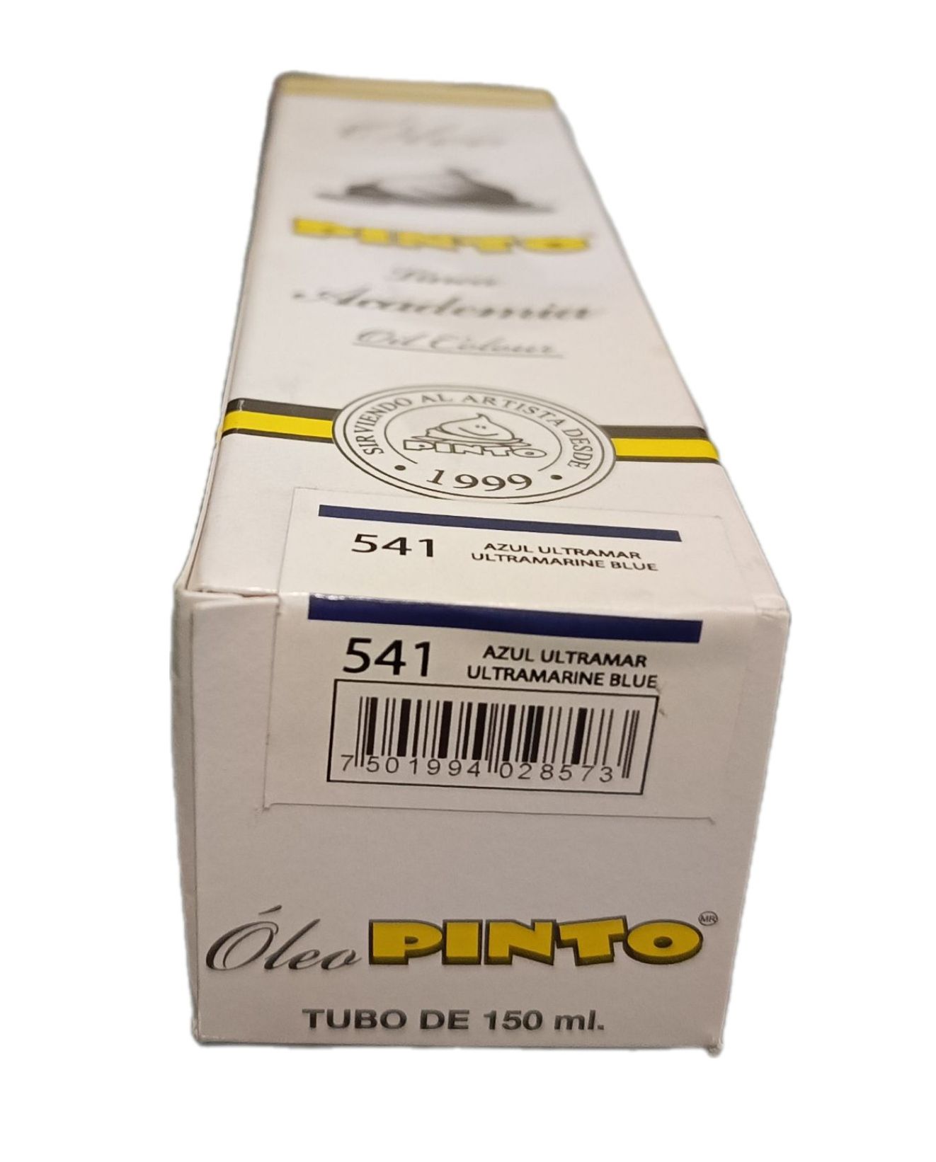 Color Azul Ultramar no. 541, Tubo de oleo de 150 ml Marca Pinto, serie ACADEMIA