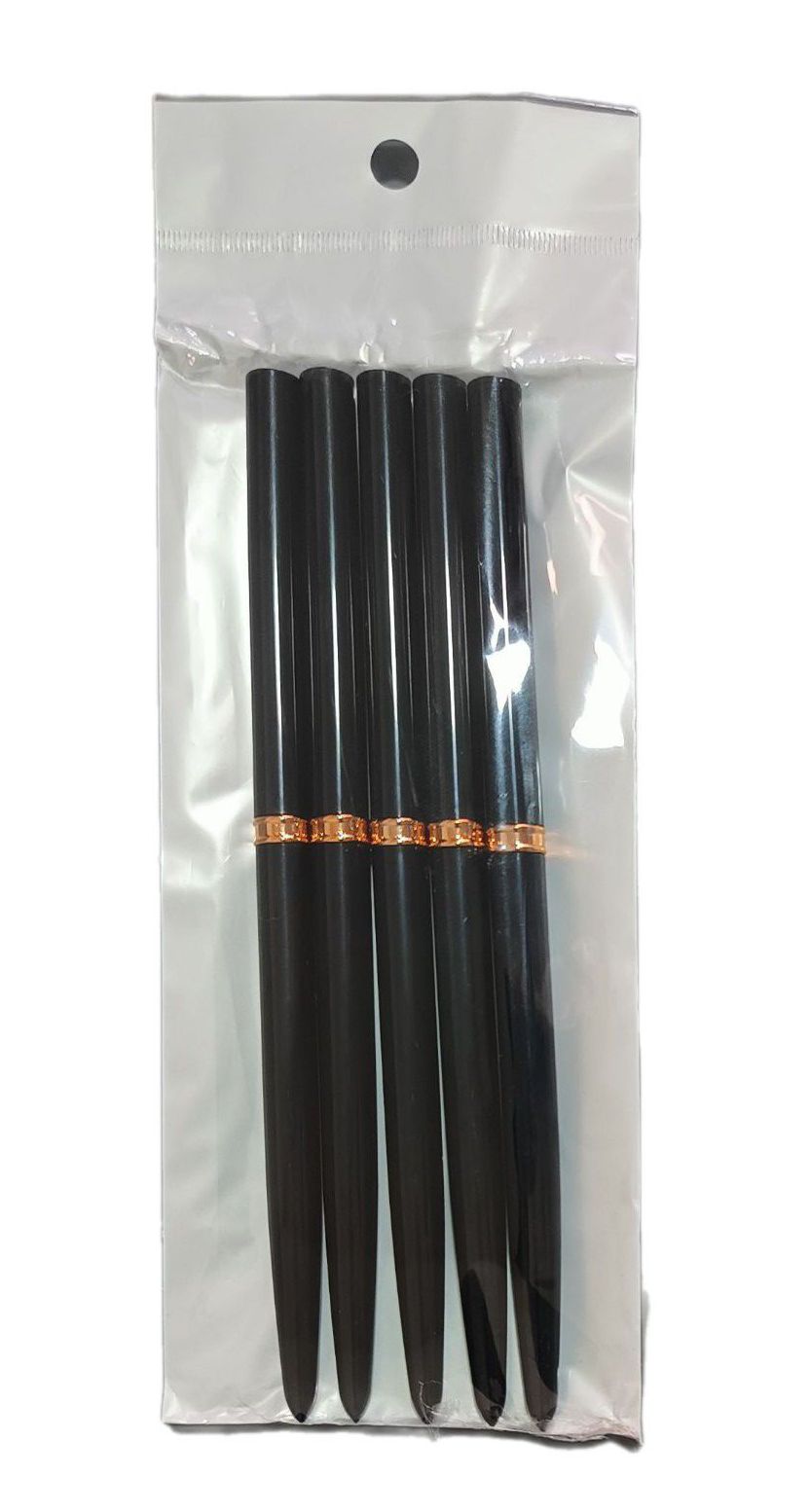 Set de 5 piezas, pinceles para pintura al oleo y acrilico en miniatura  con cerda de Nailon y mango corto