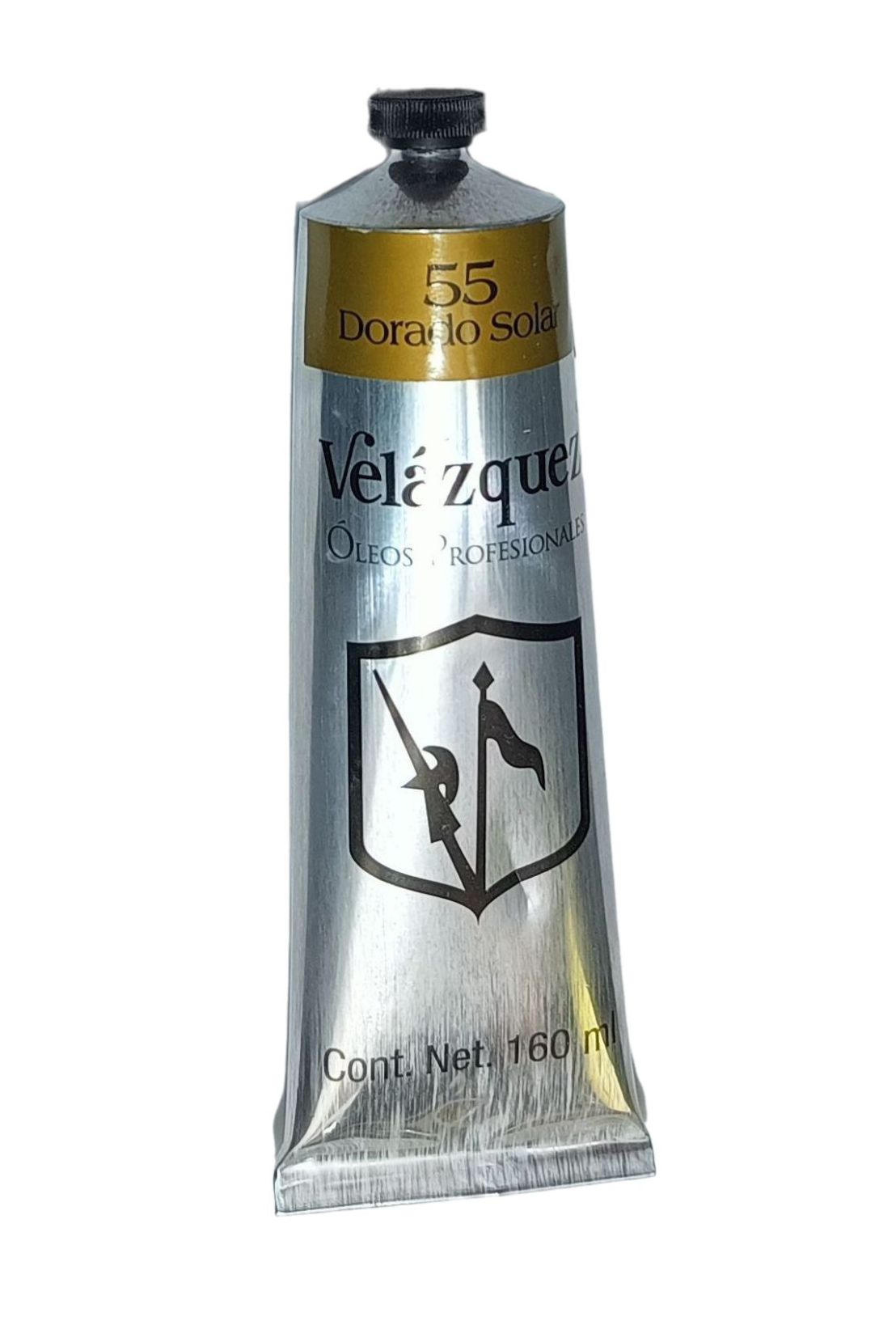 Velazquez, Oleos profesionales, alta calidad, No.55 Dorado solar, tubo de 160 ml, 58 opciones de color