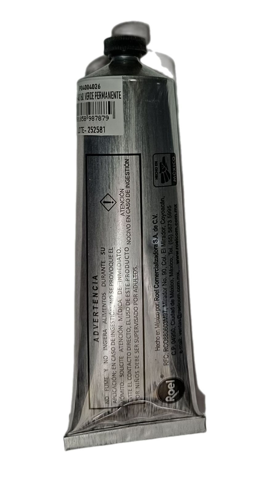 Velazquez, Oleos profesionales, alta calidad, No.26 Verde Permanente, tubo de 160 ml, 58 opciones de color