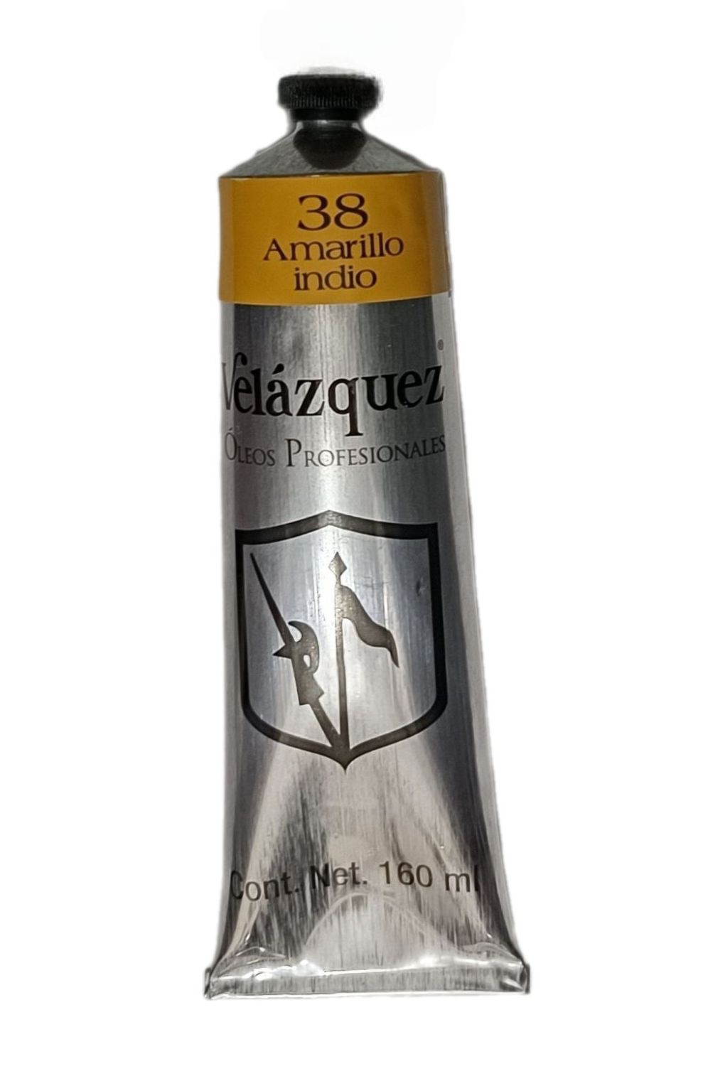 Velazquez, Oleos profesionales, alta calidad, No.38 Amarillo Indio, tubo de 160 ml, 58 opciones de color