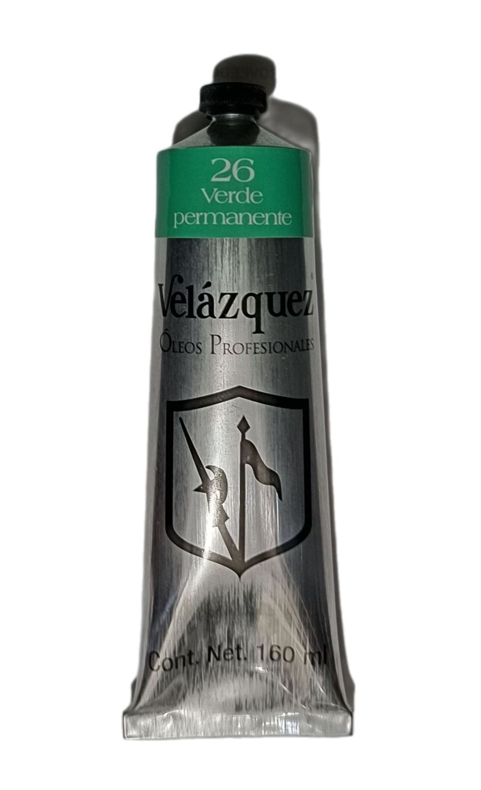 Velazquez, Oleos profesionales, alta calidad, No.26 Verde Permanente, tubo de 160 ml, 58 opciones de color