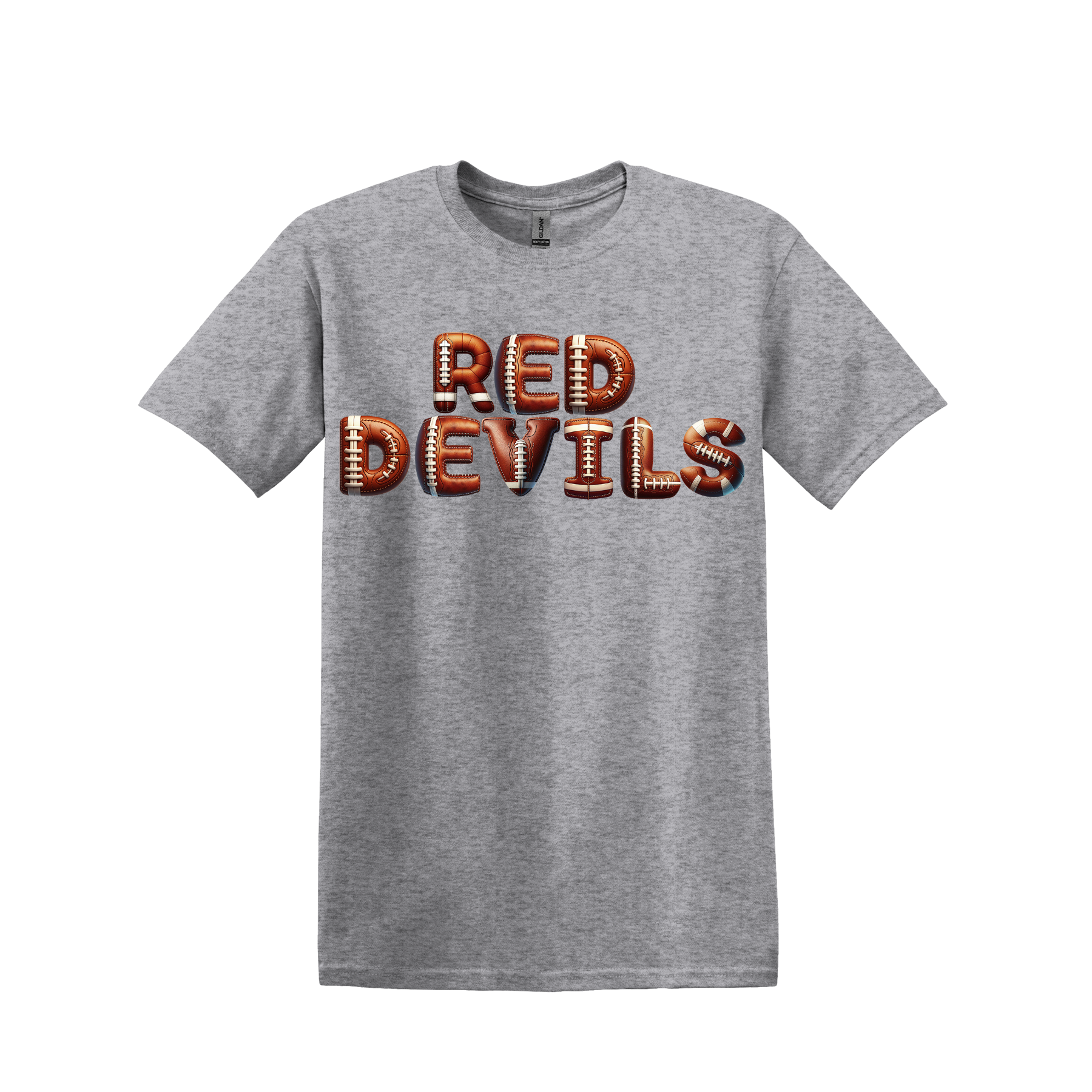 Huntington Red Devils Football Tee (item #1014)