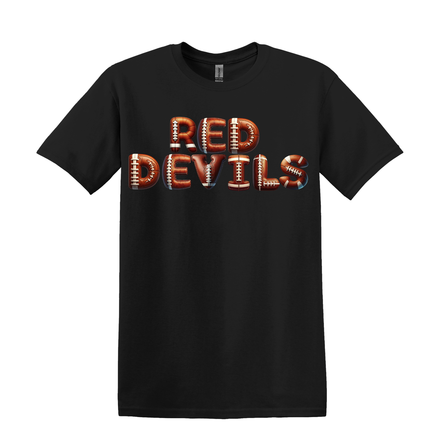 Huntington Red Devils Football Tee (item #1014)