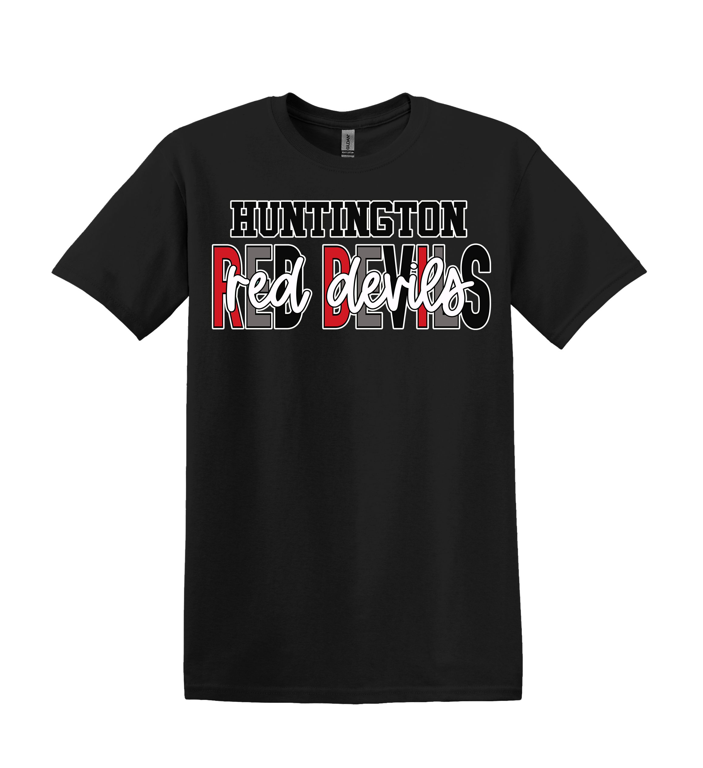 Red Devils Spirit Tee (item #1007)