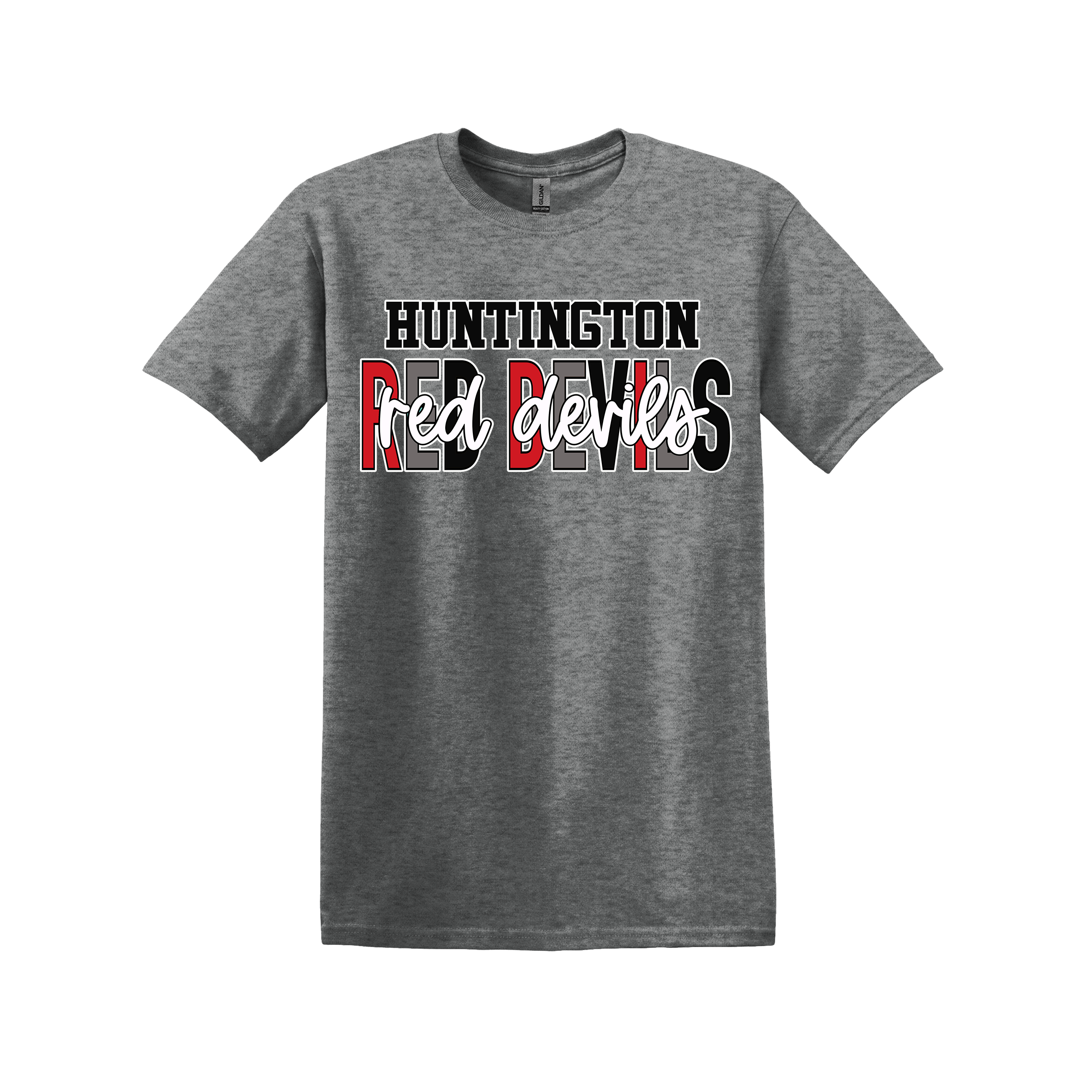 Red Devils Spirit Tee (item #1007)
