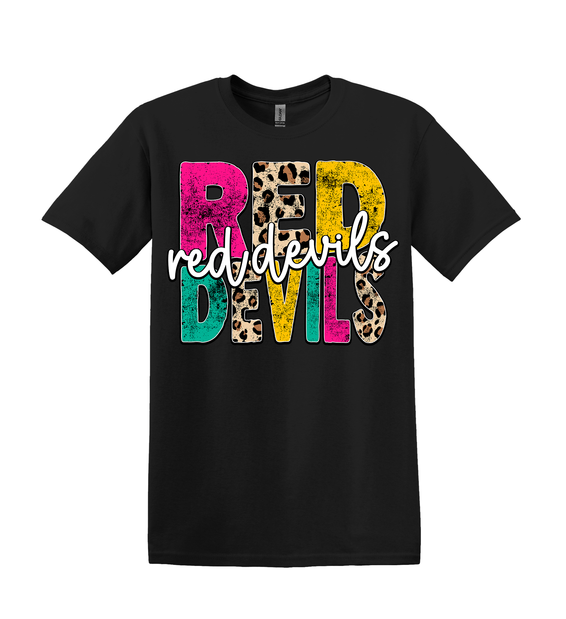 Red Devils Spirit Tee (item #1005)