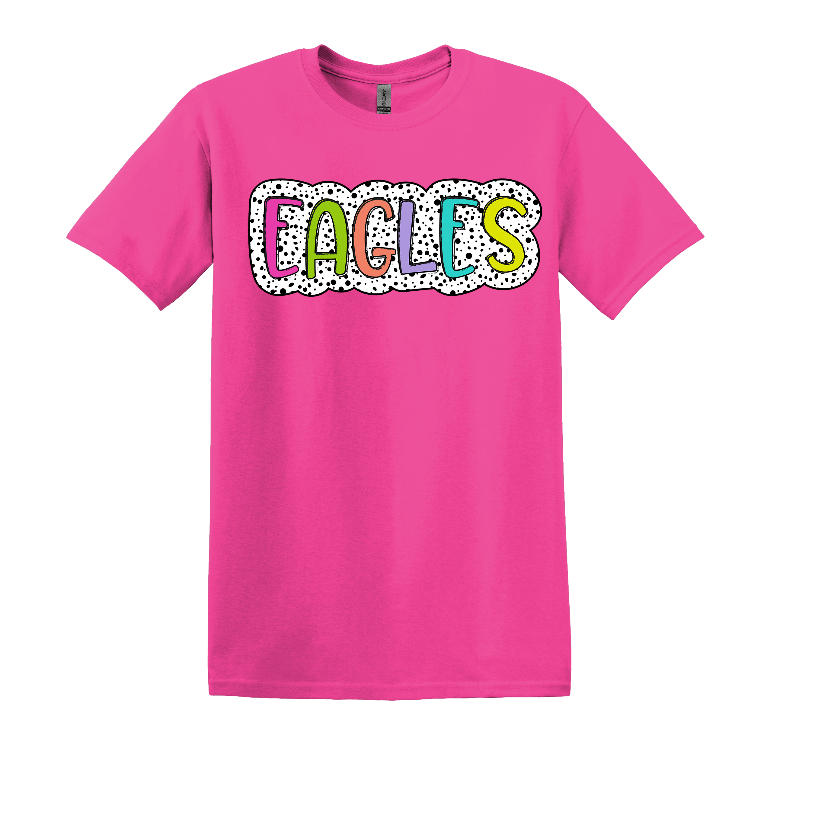 Eagles Spirit Tee - your choice of pink, purple, or sapphire (Item #1100)