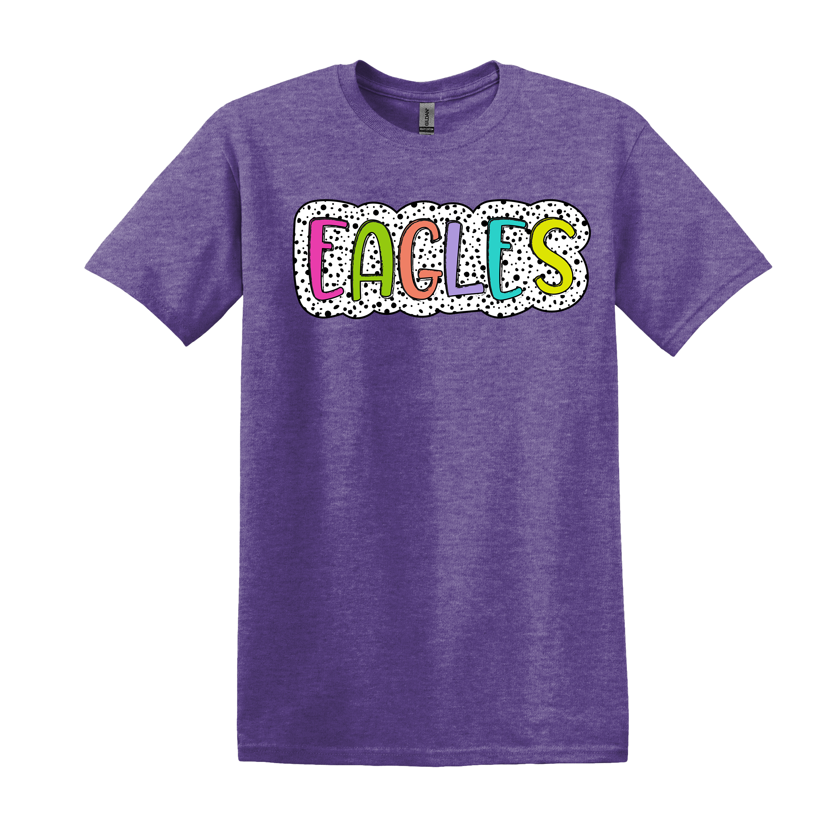 Eagles Spirit Tee - your choice of pink, purple, or sapphire (Item #1100)
