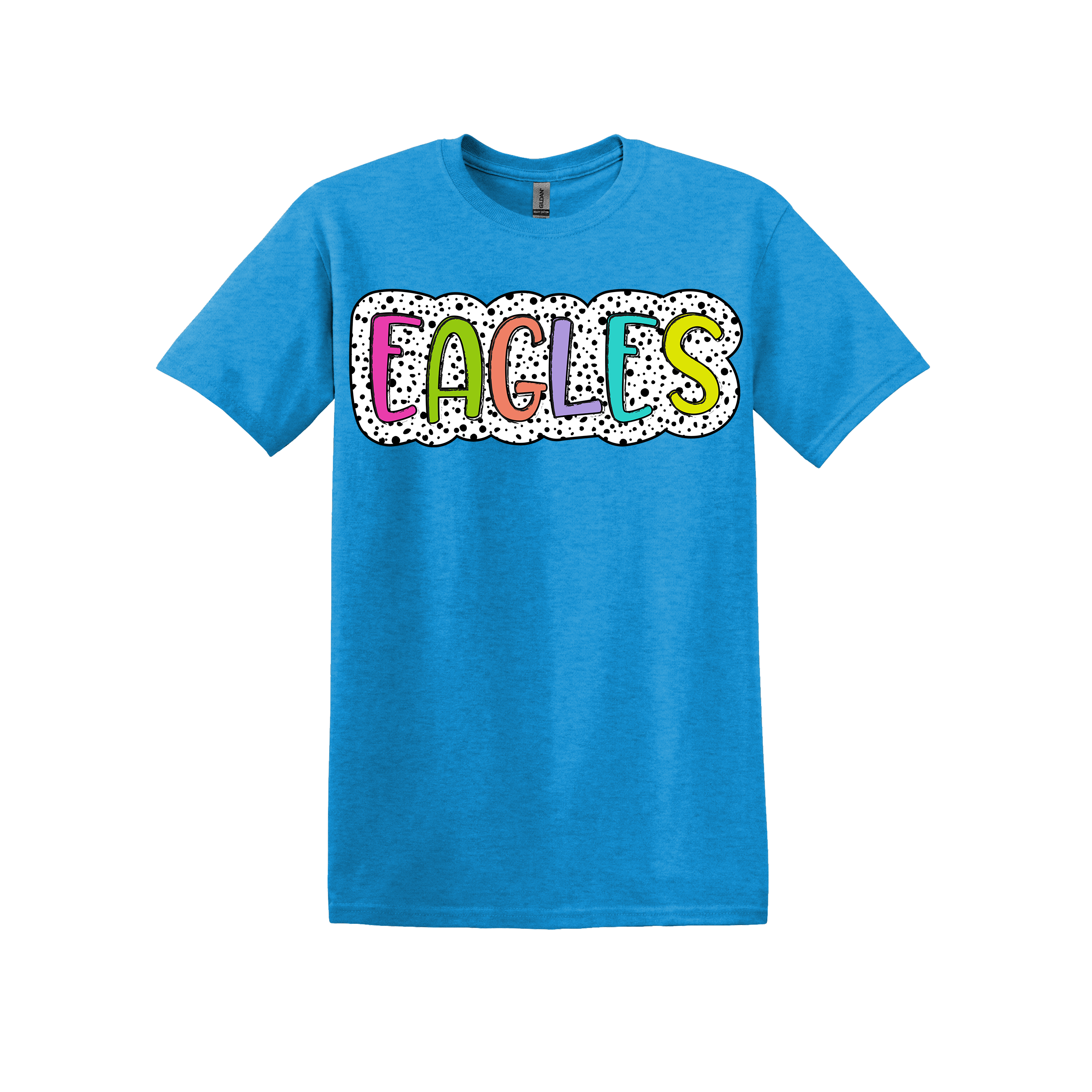 Eagles Spirit Tee - your choice of pink, purple, or sapphire (Item #1100)