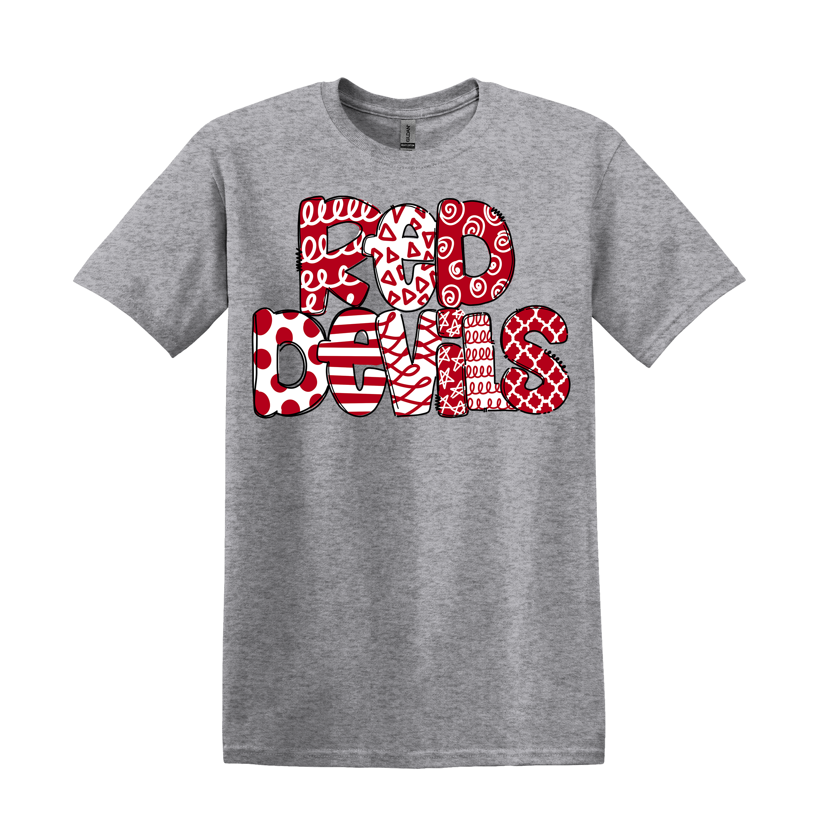 Red Devils Spirit Shirt (item #1003)