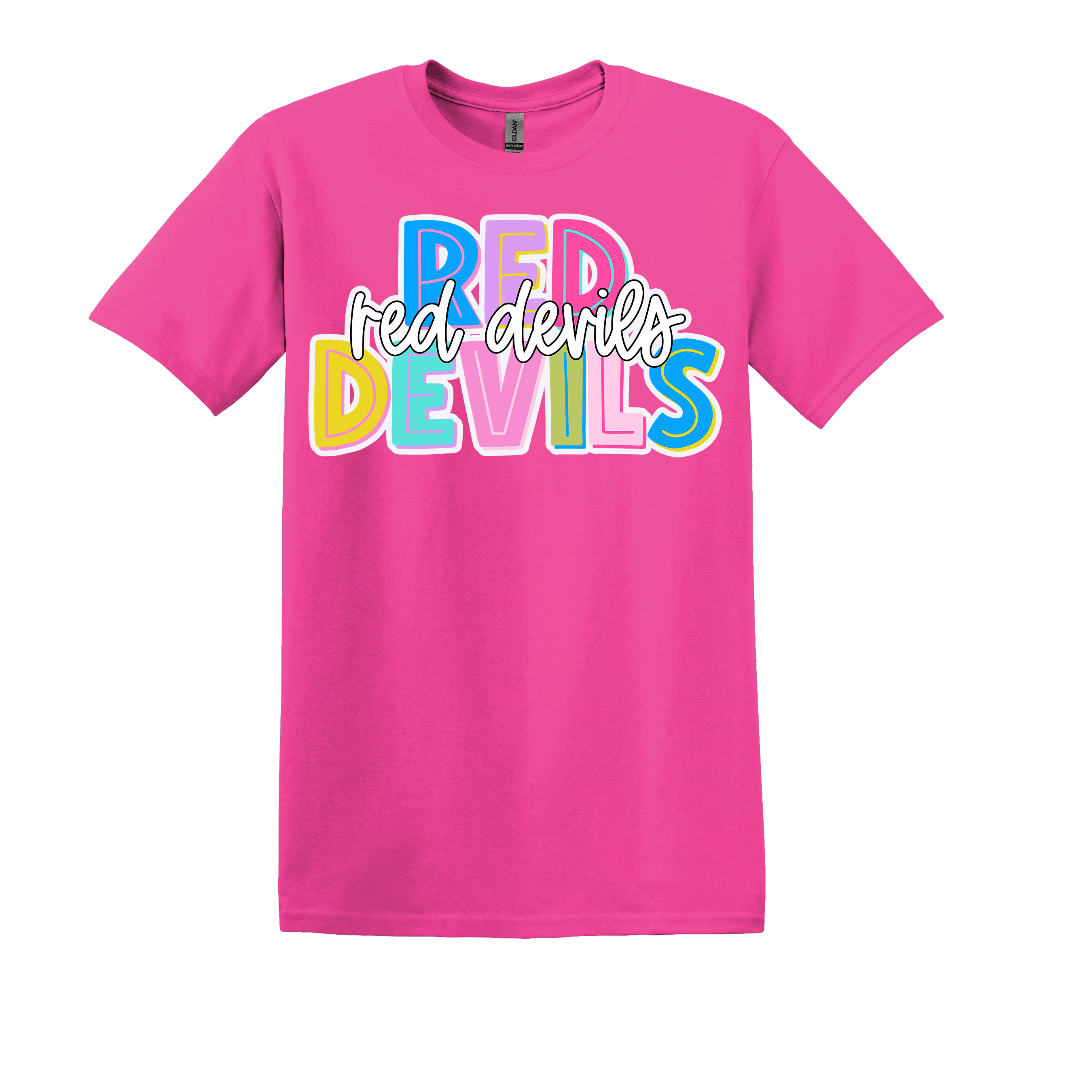 Red Devils Spirit Shirt (item #1002)