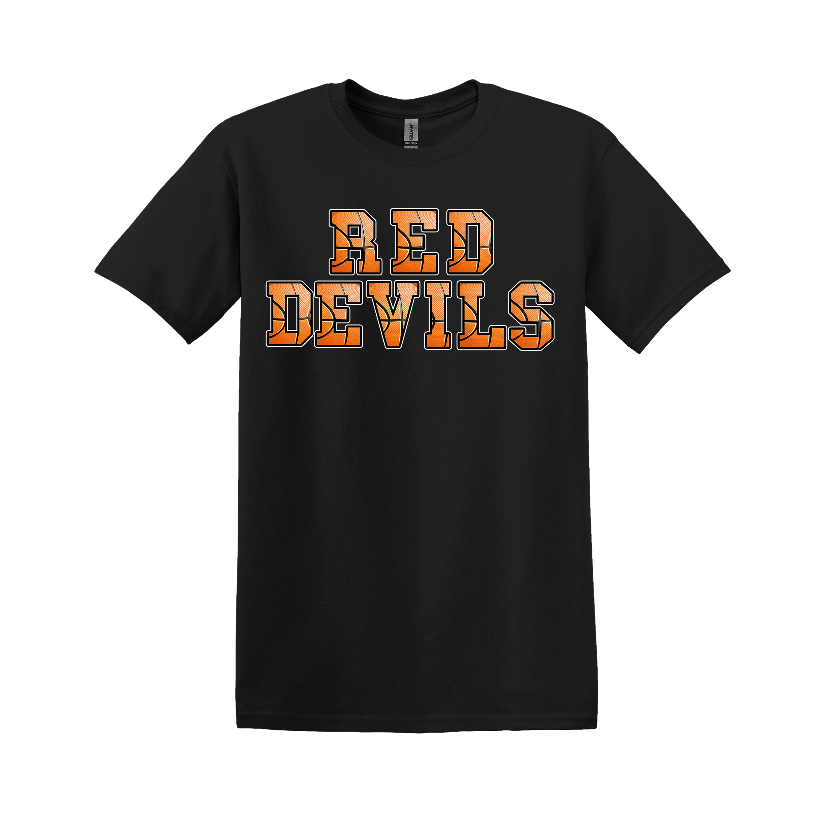 Huntington Red Devils Basketball Tee (item #1023)