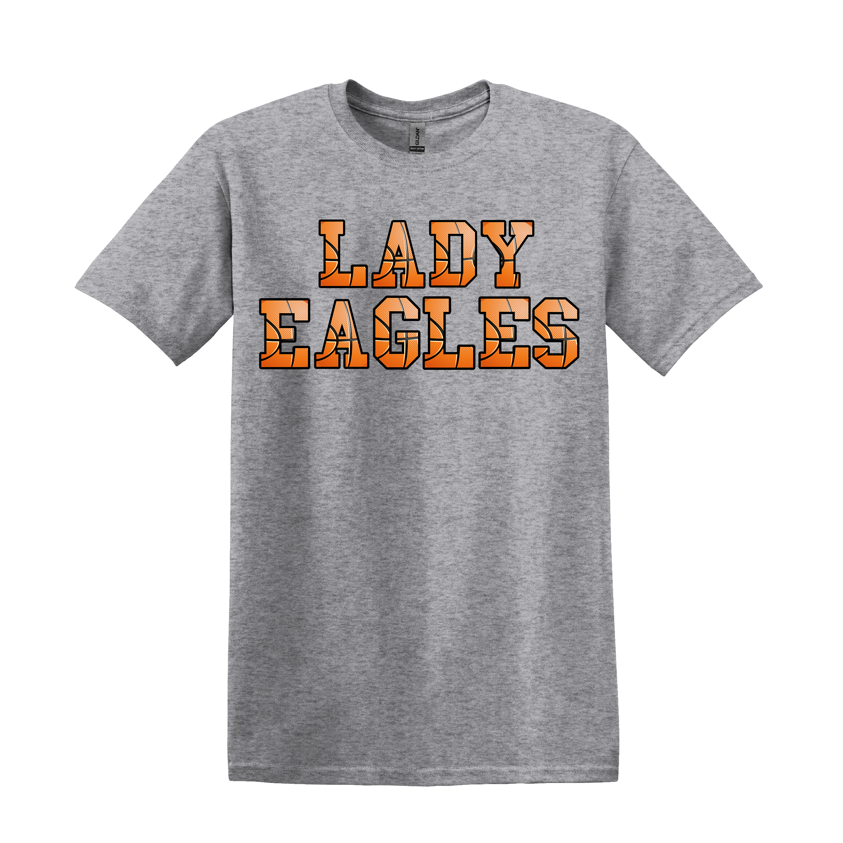 Lady Eagles Basketball Tee (Item #1112)