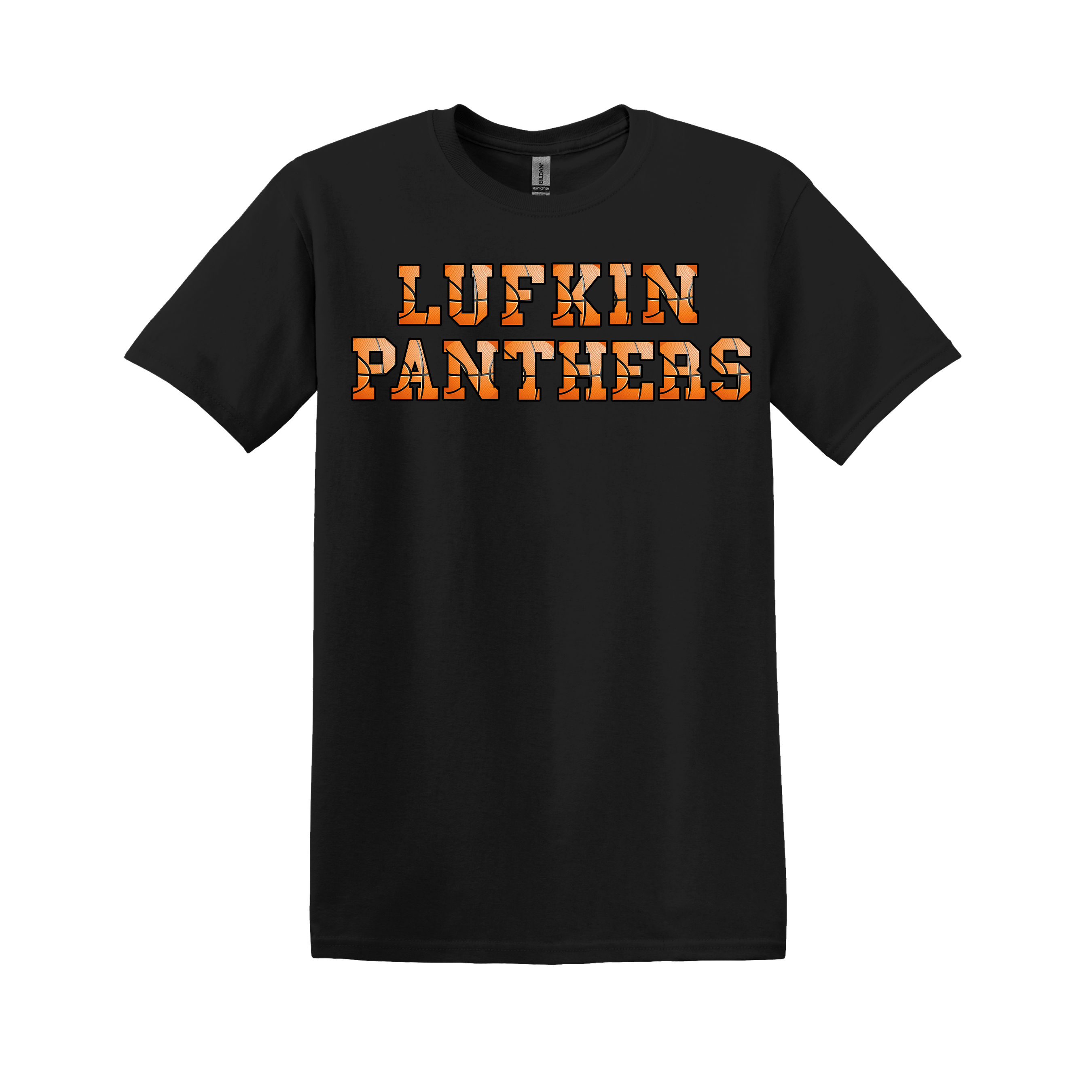  Lufkin Panthers Basketball Tee (item #1037)