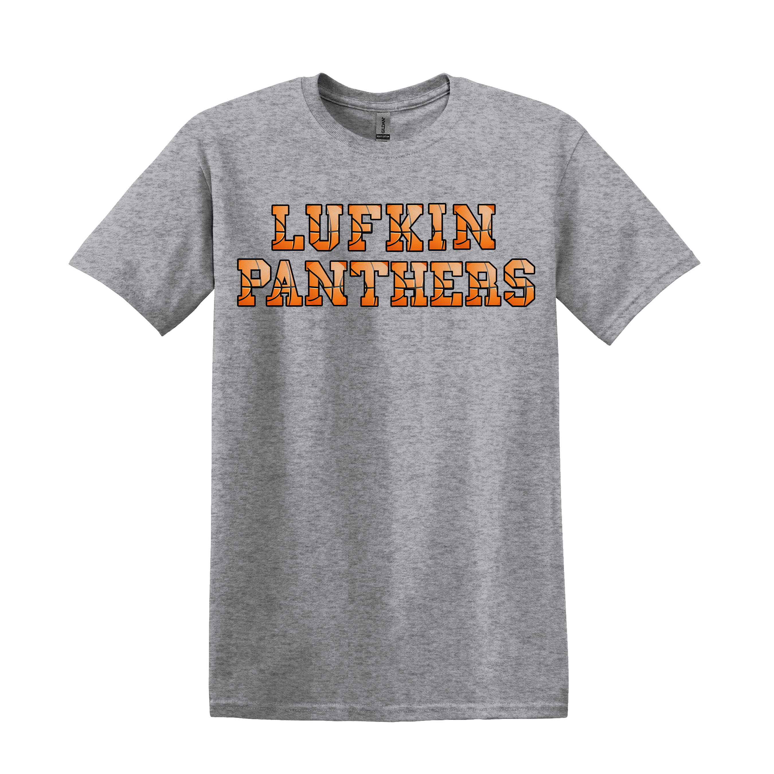  Lufkin Panthers Basketball Tee (item #1037)