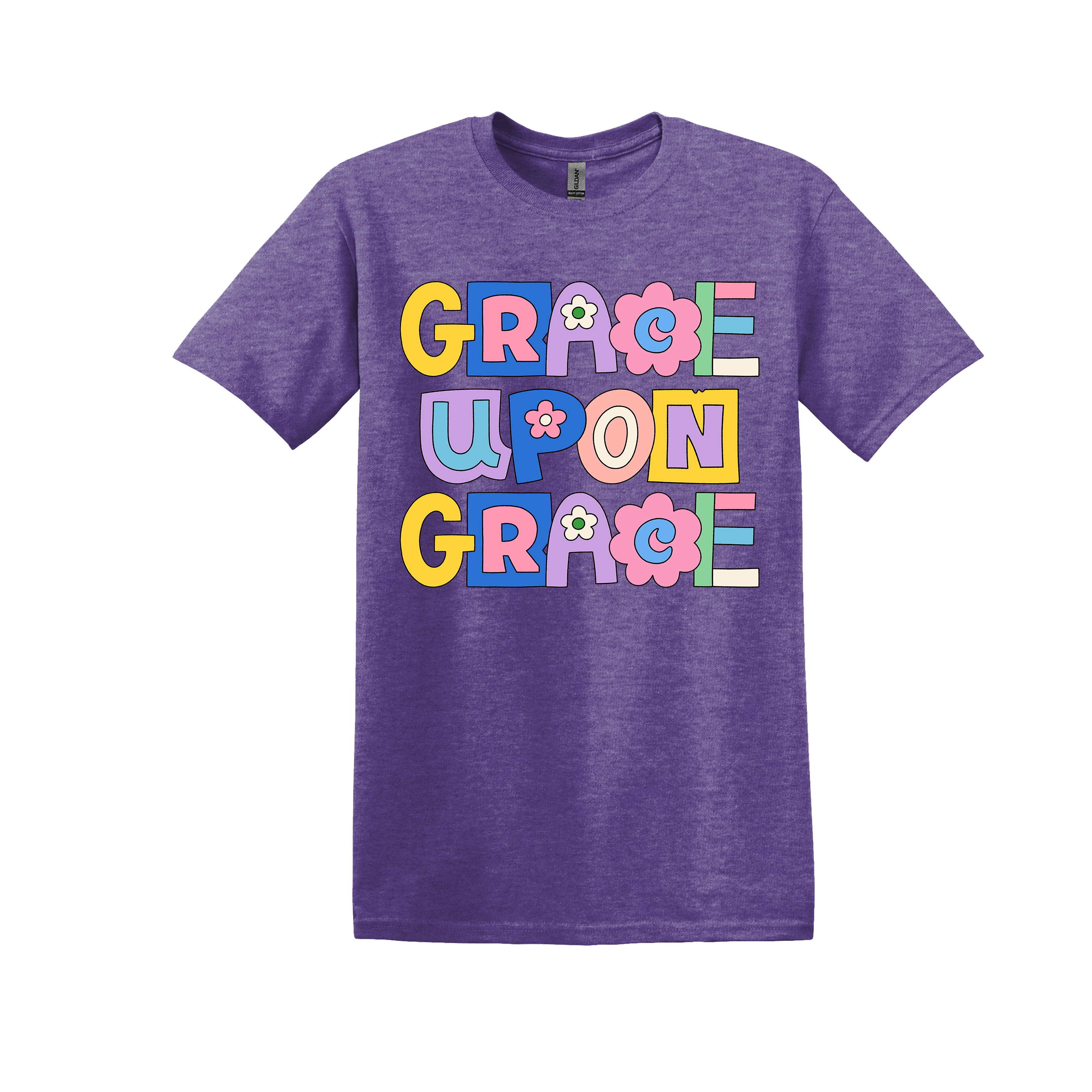 Grace Upon Grace Christian T-Shirt (Item #1136)