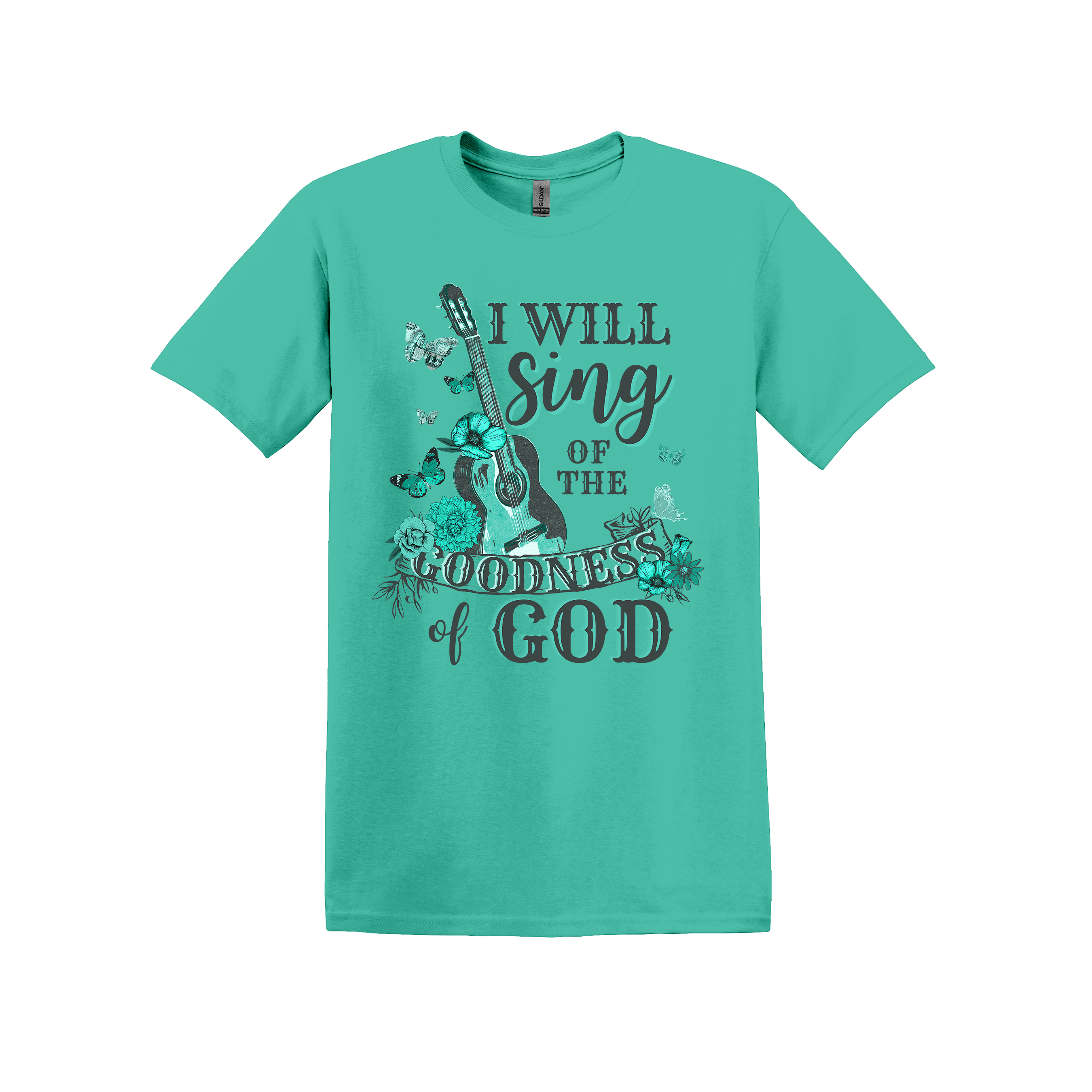 I Will Sing of the Goodness of God Christian Tee (Item #1140)