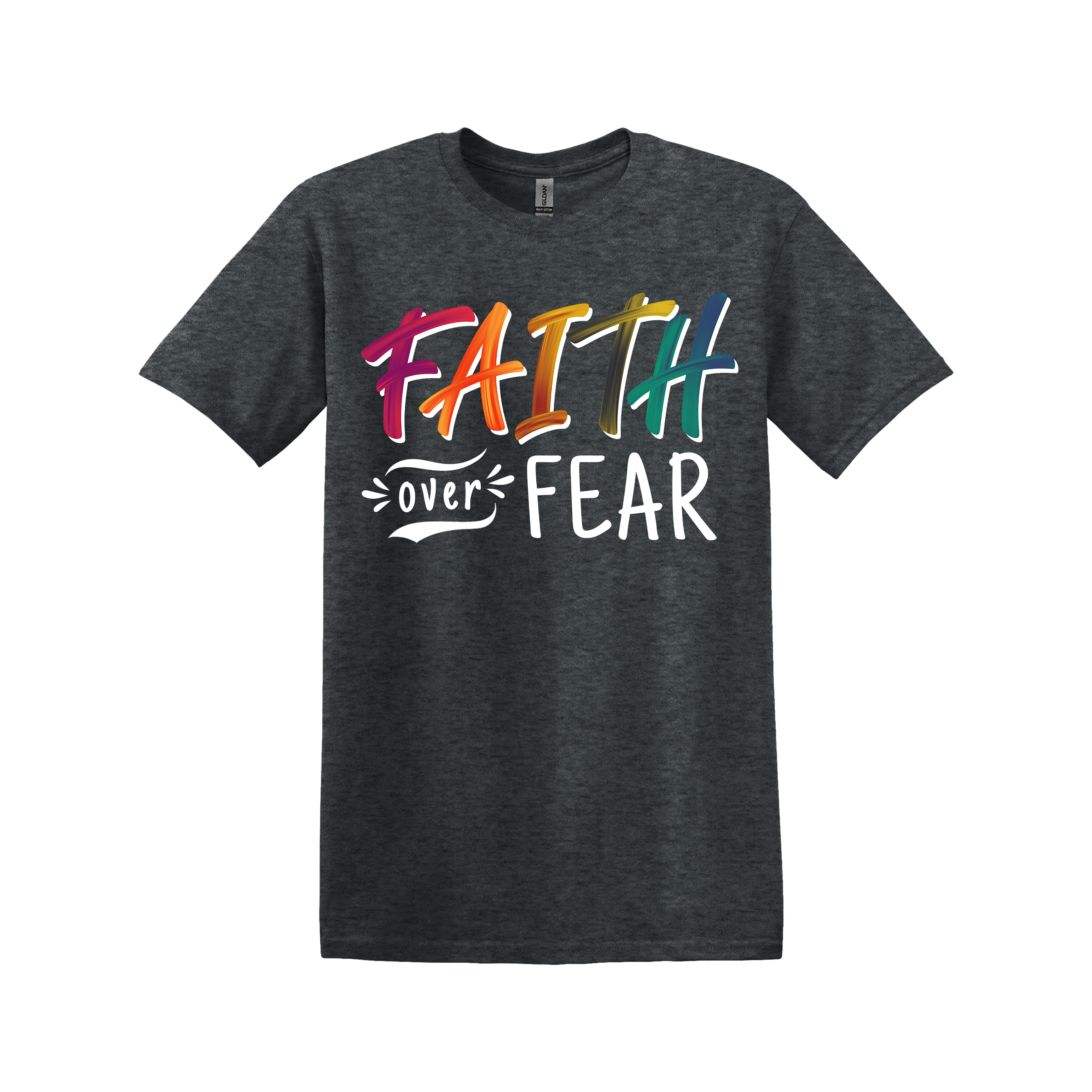  Faith Over Fear Christian Tee (item #1151)
