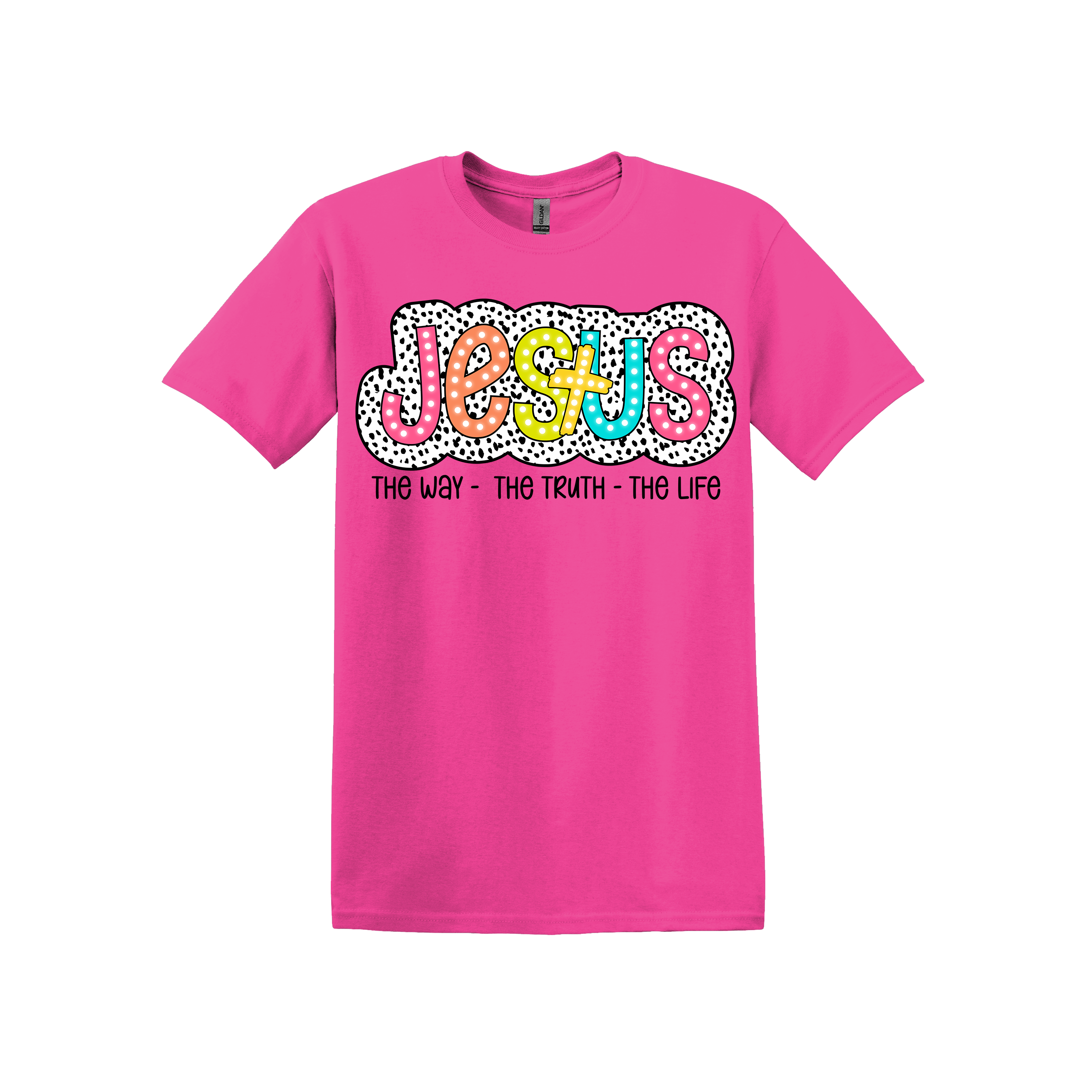Jesus The Way The Truth The Life Christian Tee (Item #1155)