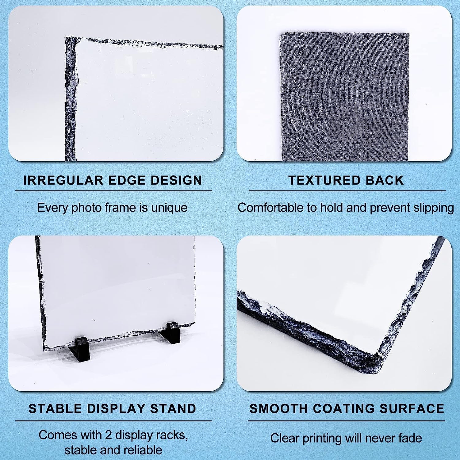 Personalized Photo Slate w/ stand
