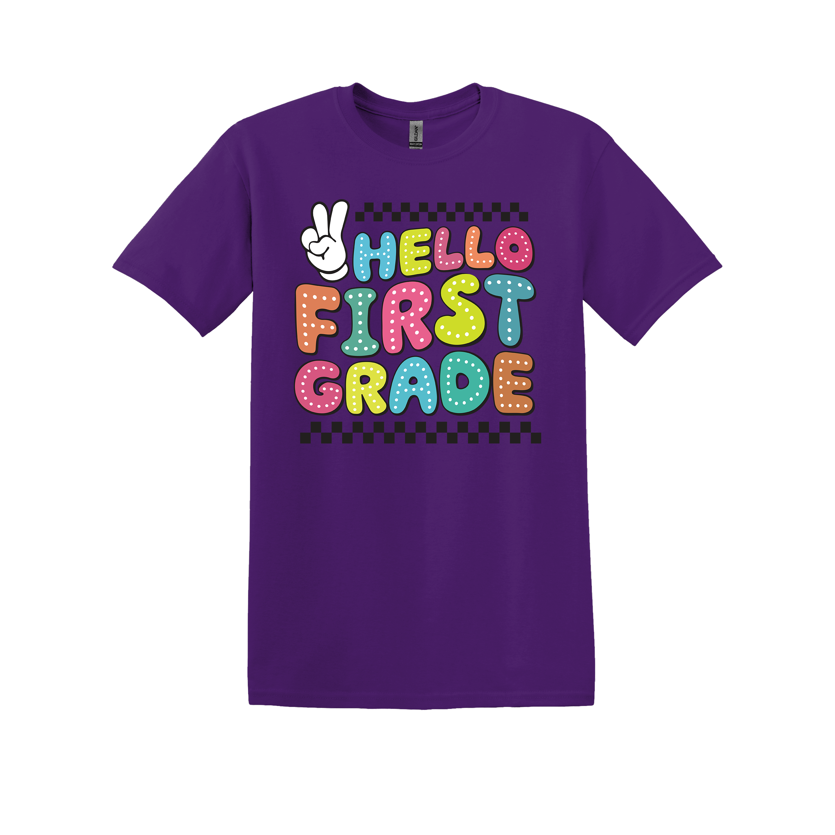 Hello First Grade Tee (Item #1076)
