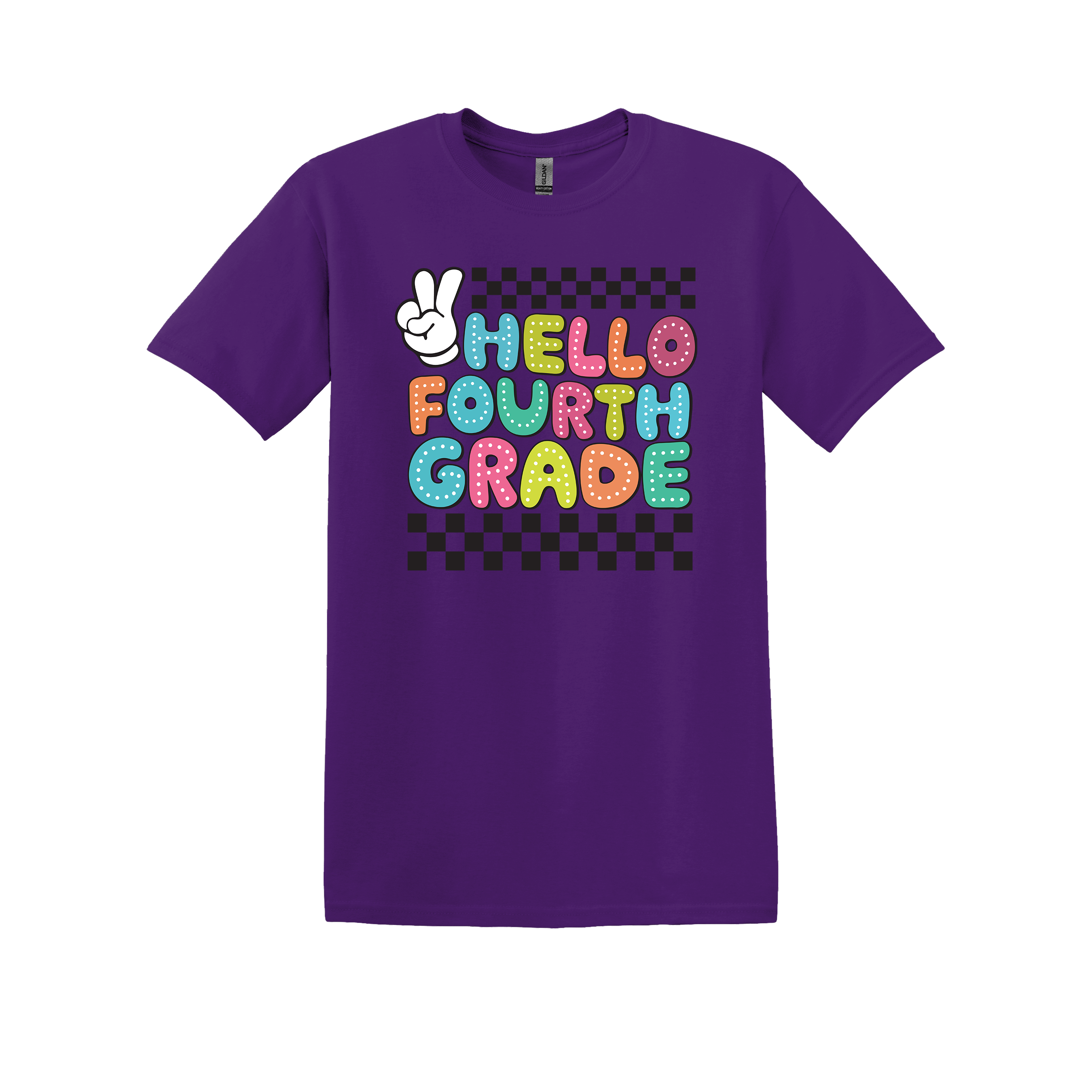 Hello Fourth Grade Tee (Item #1079)