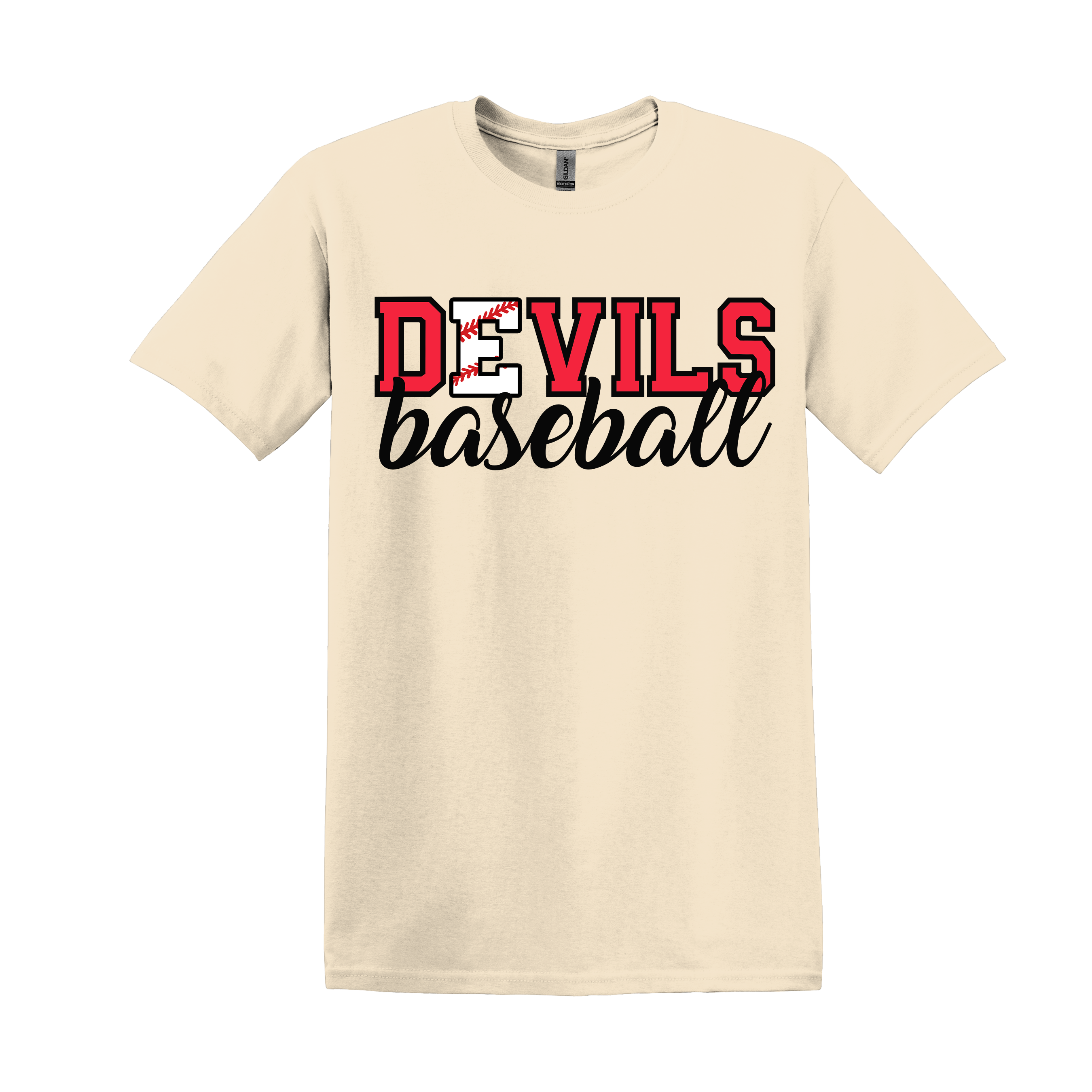 Red Devils Baseball Shirt (item #1172)