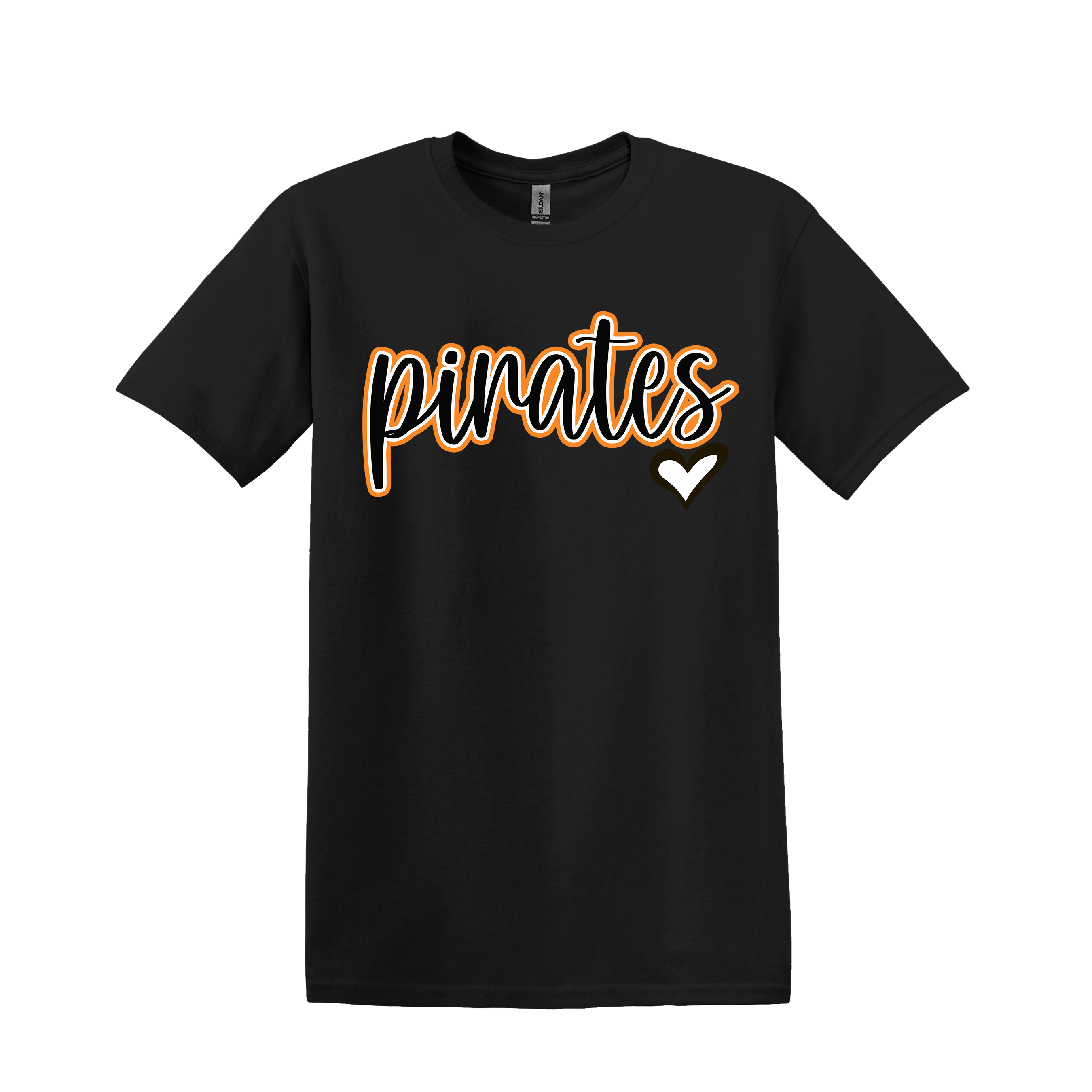 Pirates Tee & Cap Bundle (Item #1204) YOUR CHOICE OF LOGO COLOR