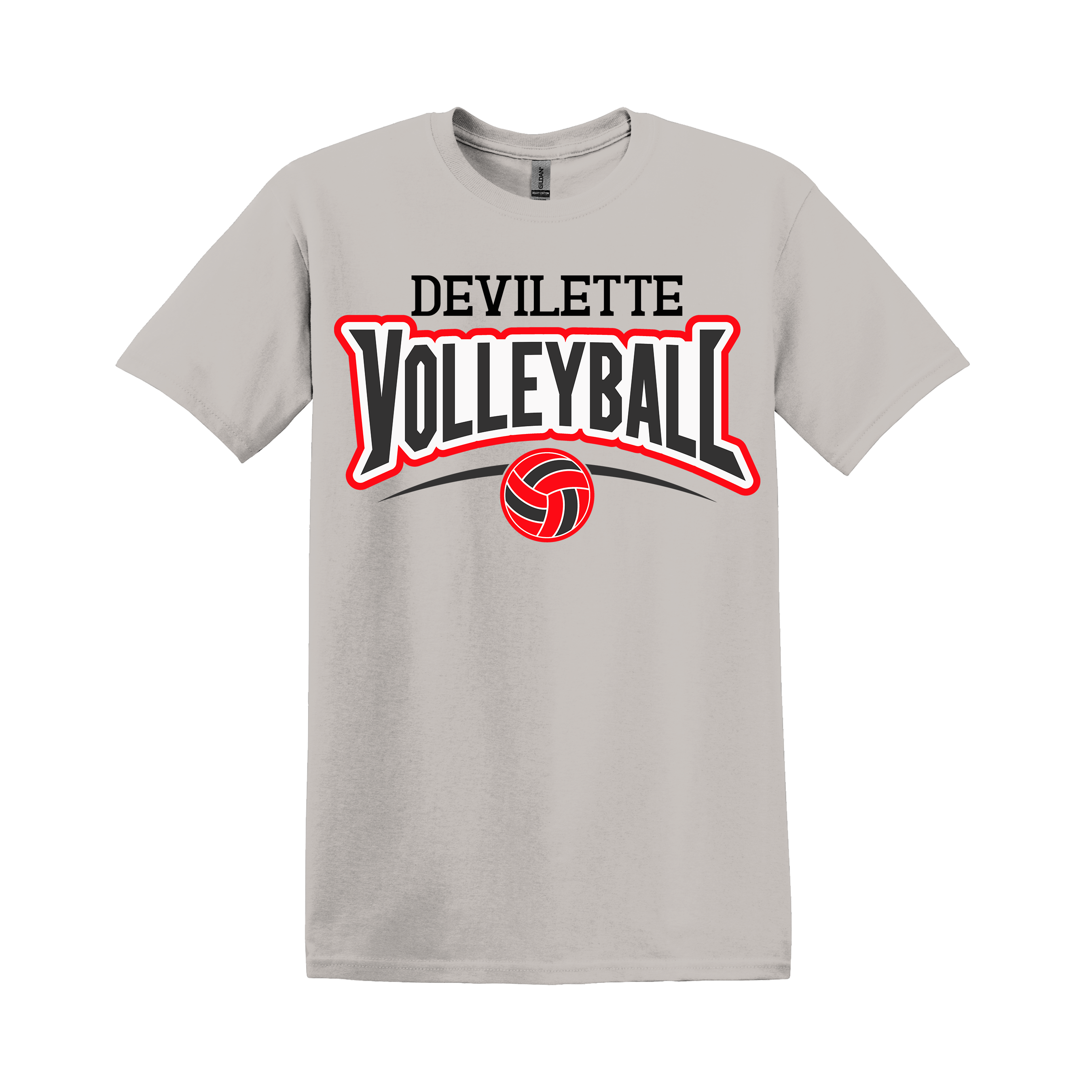 Huntington Devilettes Volleyball Spirit Tee (item #1237)