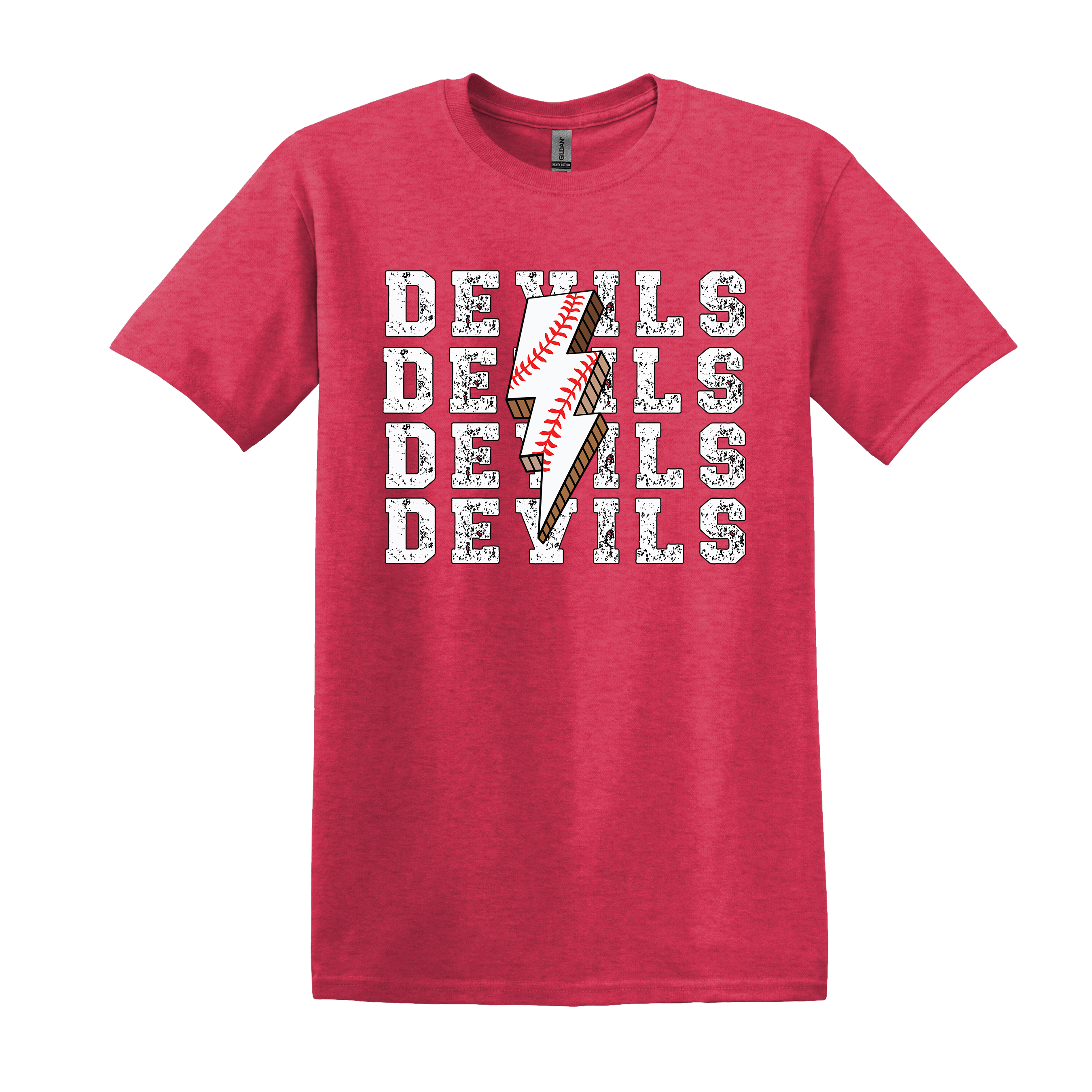 Devils Baseball Spirit Tee (Item #1280)