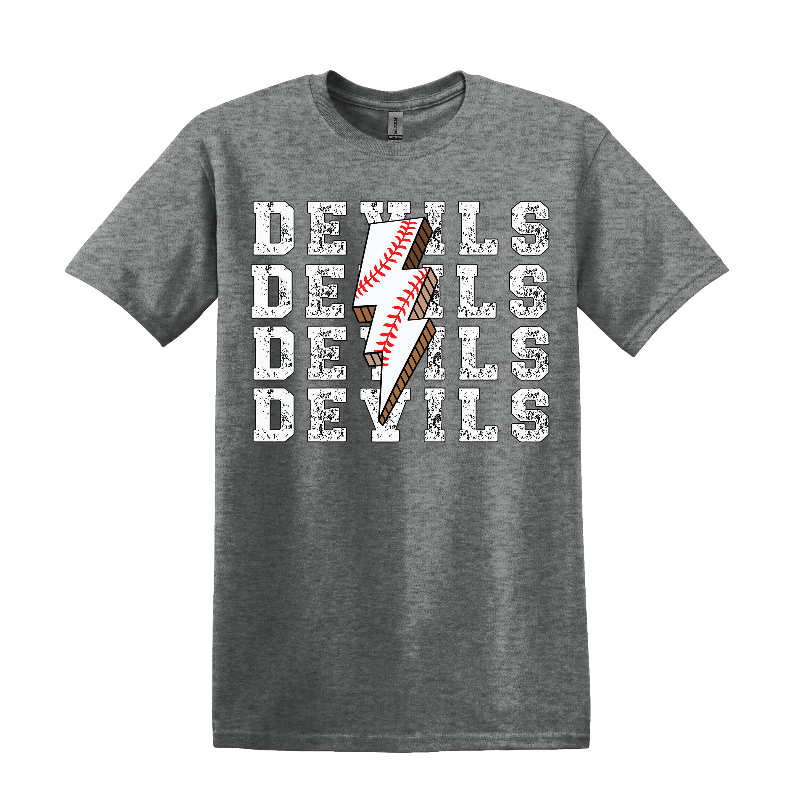 Devils Baseball Spirit Tee (Item #1280)
