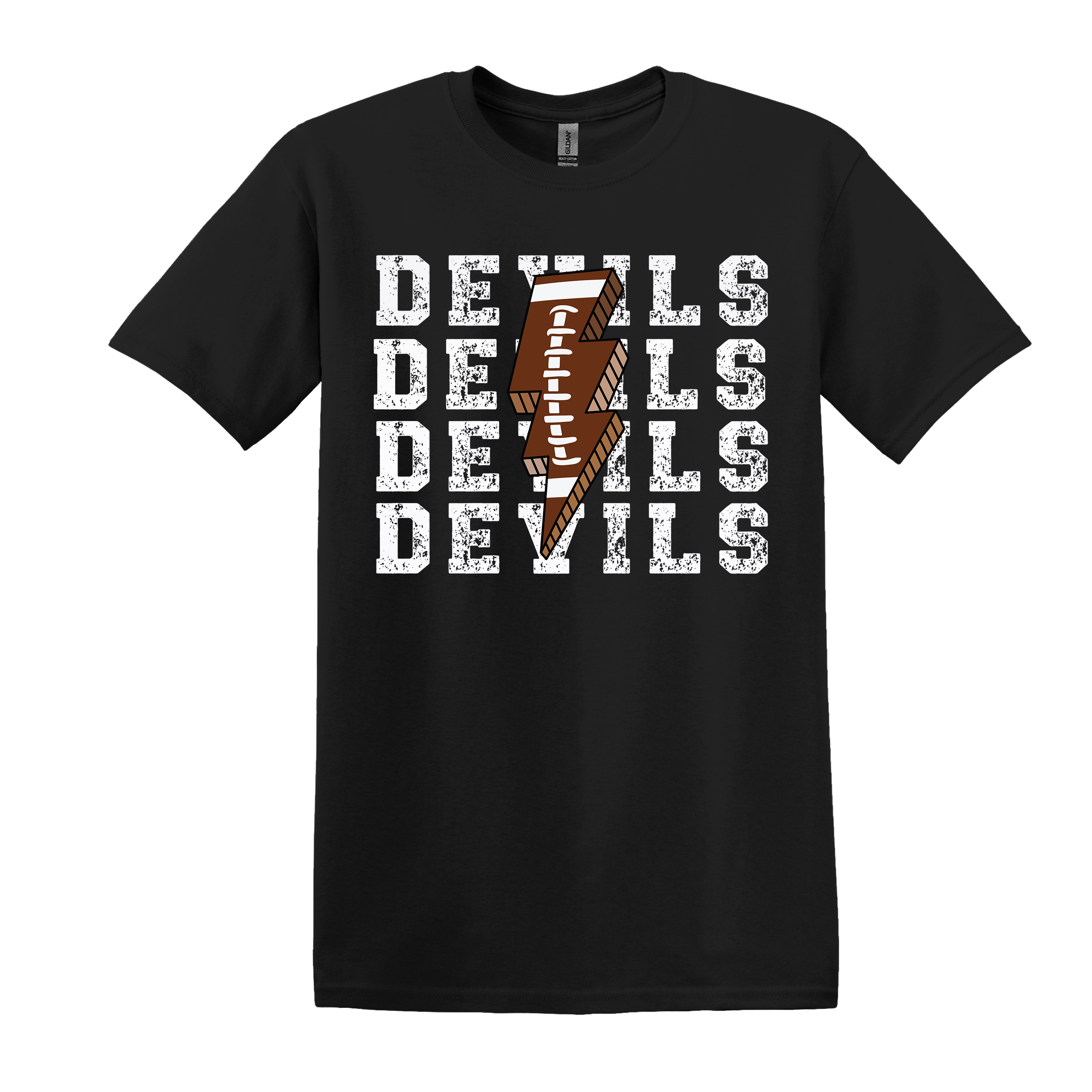 Devils Football Spirit Tee (Item #1280)
