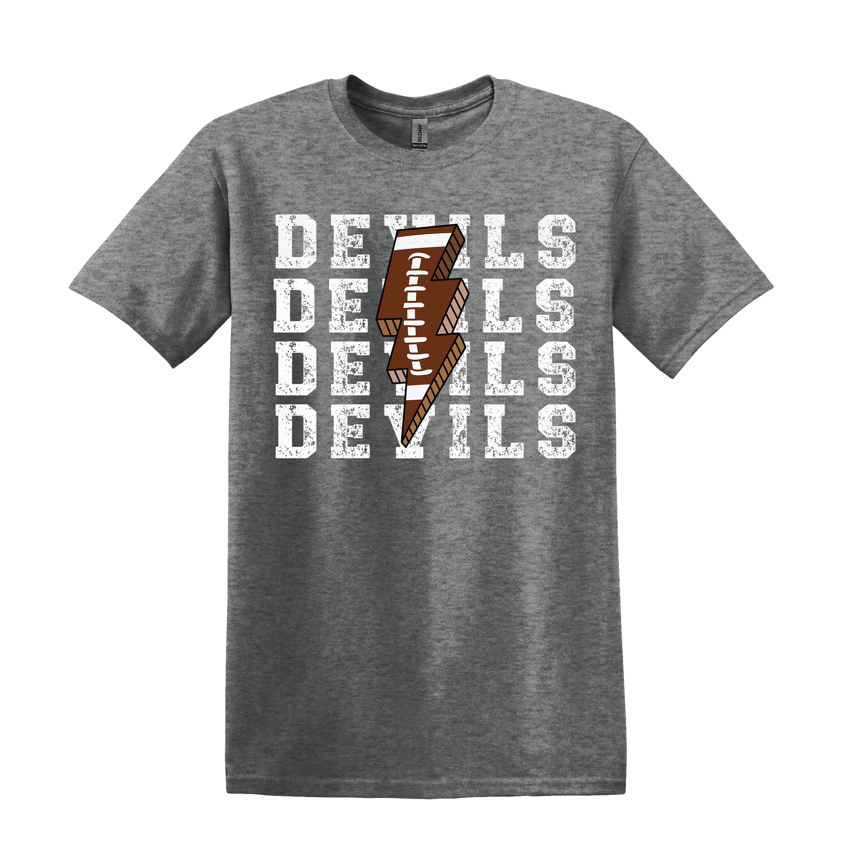 Devils Football Spirit Tee (Item #1280)