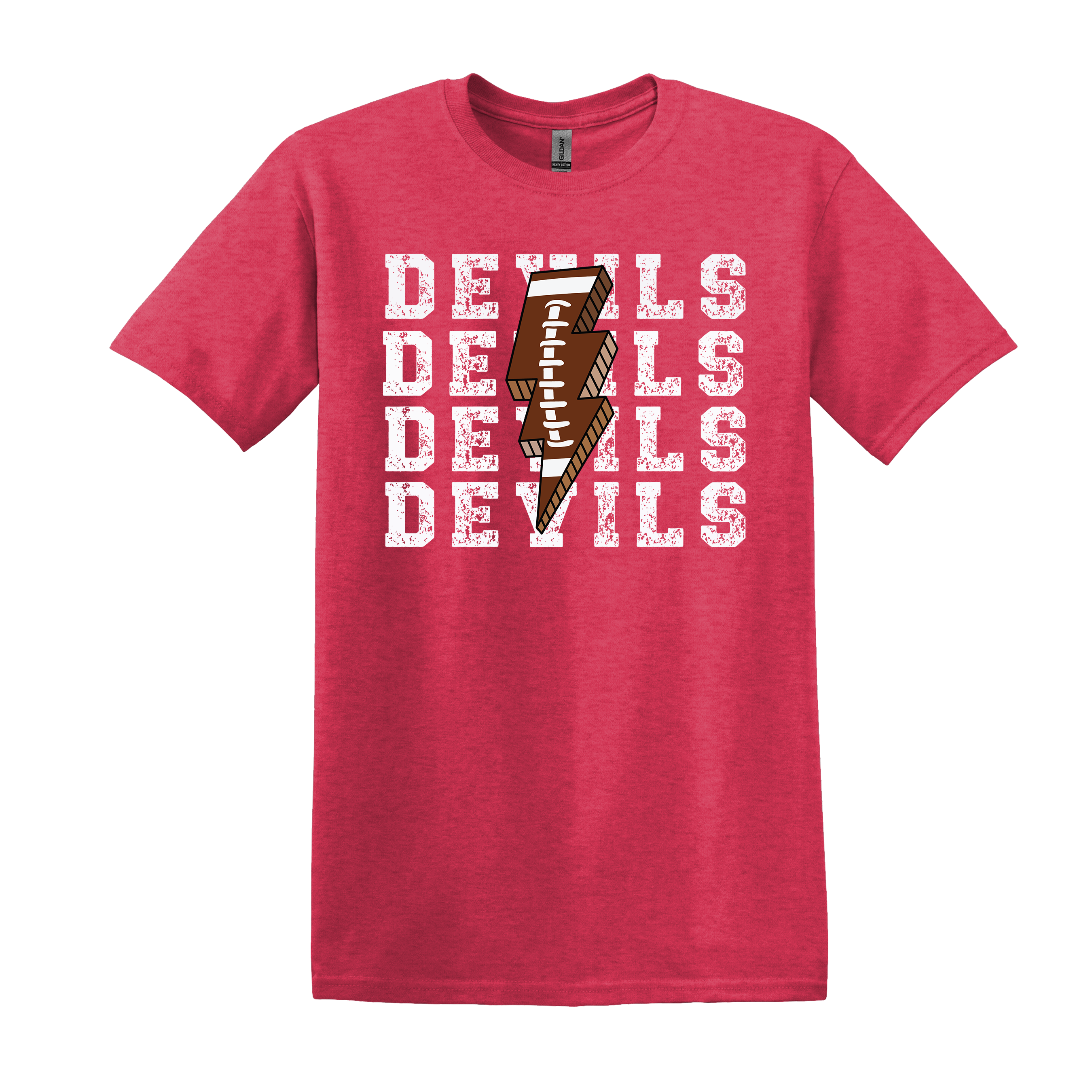 Devils Football Spirit Tee (Item #1280)