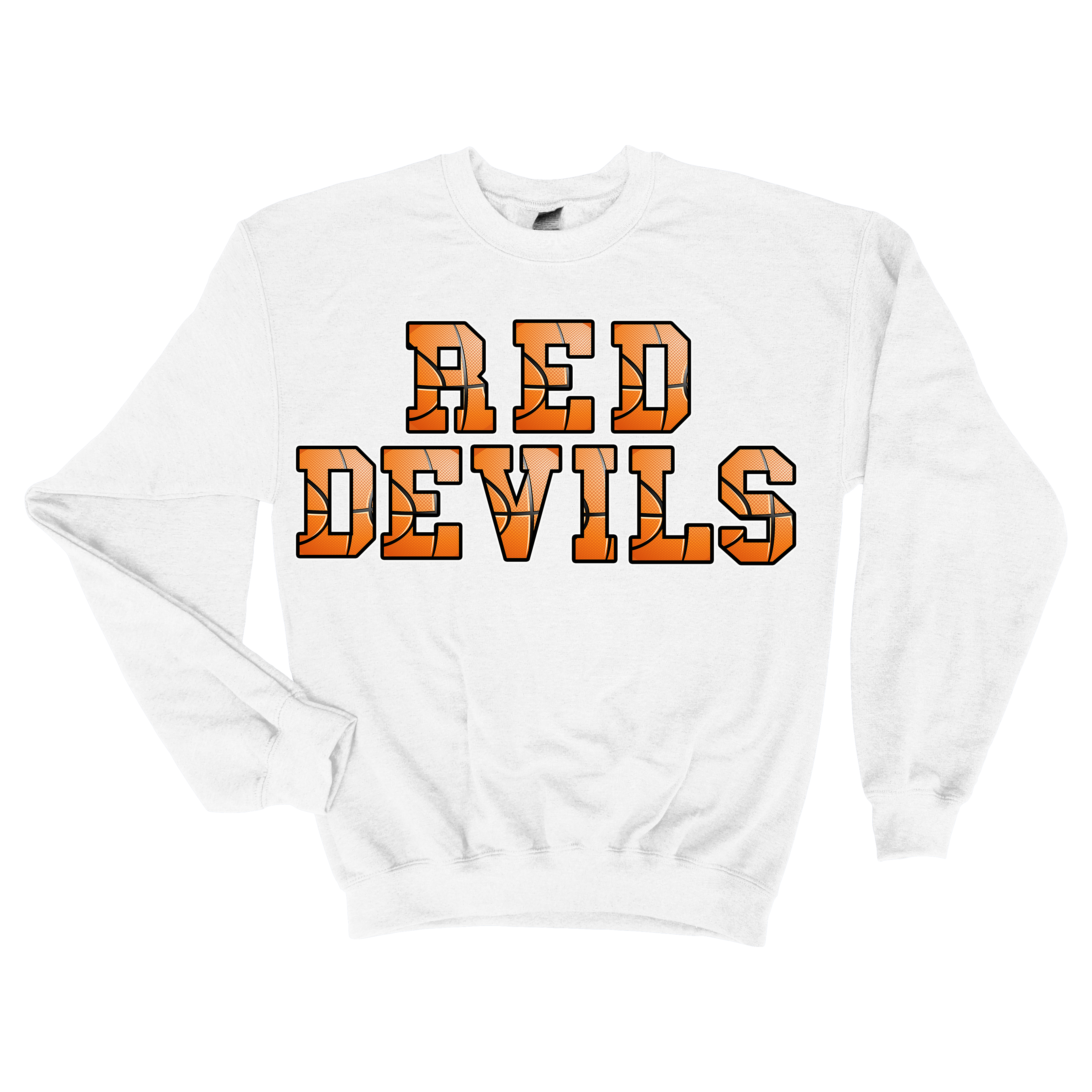 Red Devils Basketball Sweatshirt (item #1501)