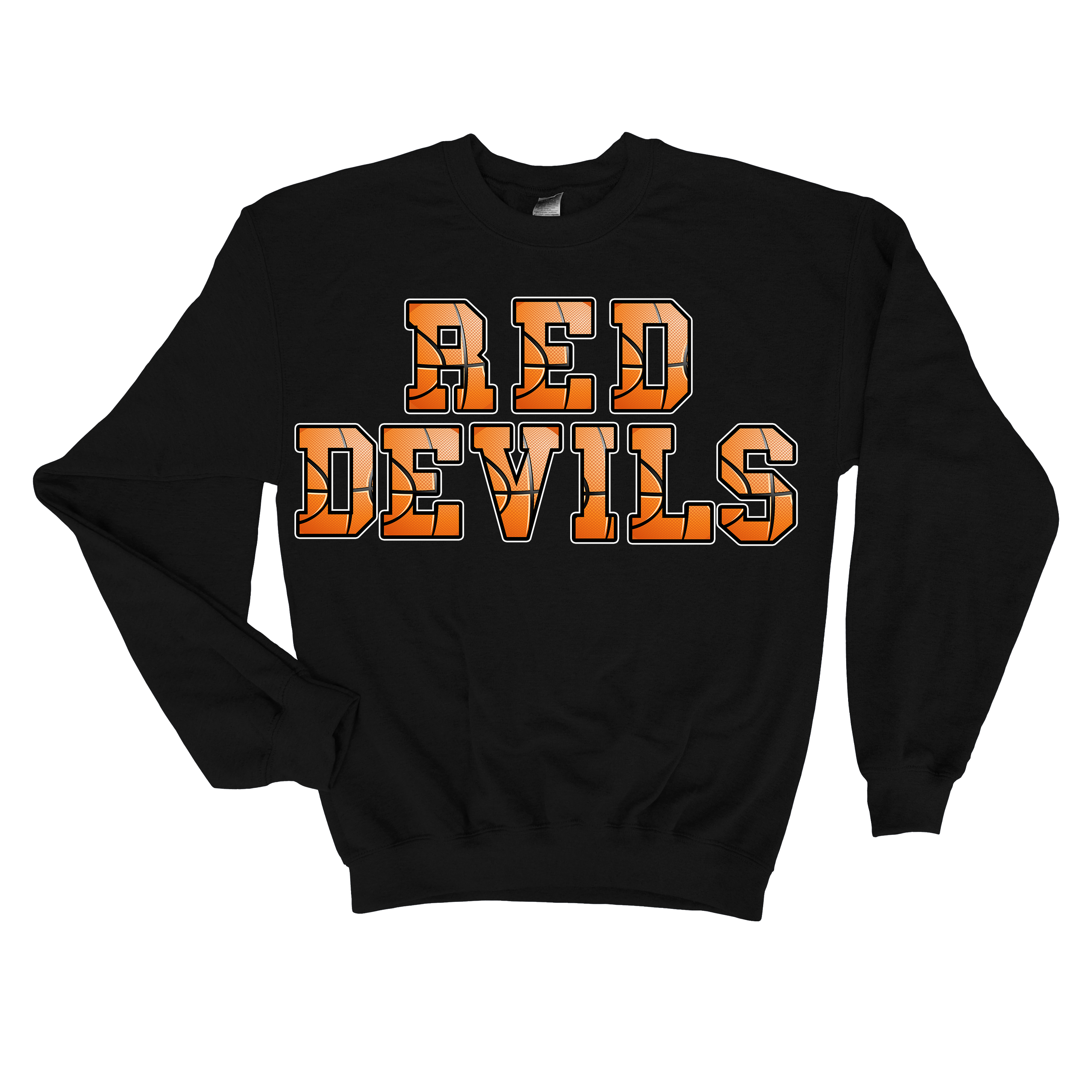 Red Devils Basketball Sweatshirt (item #1501)