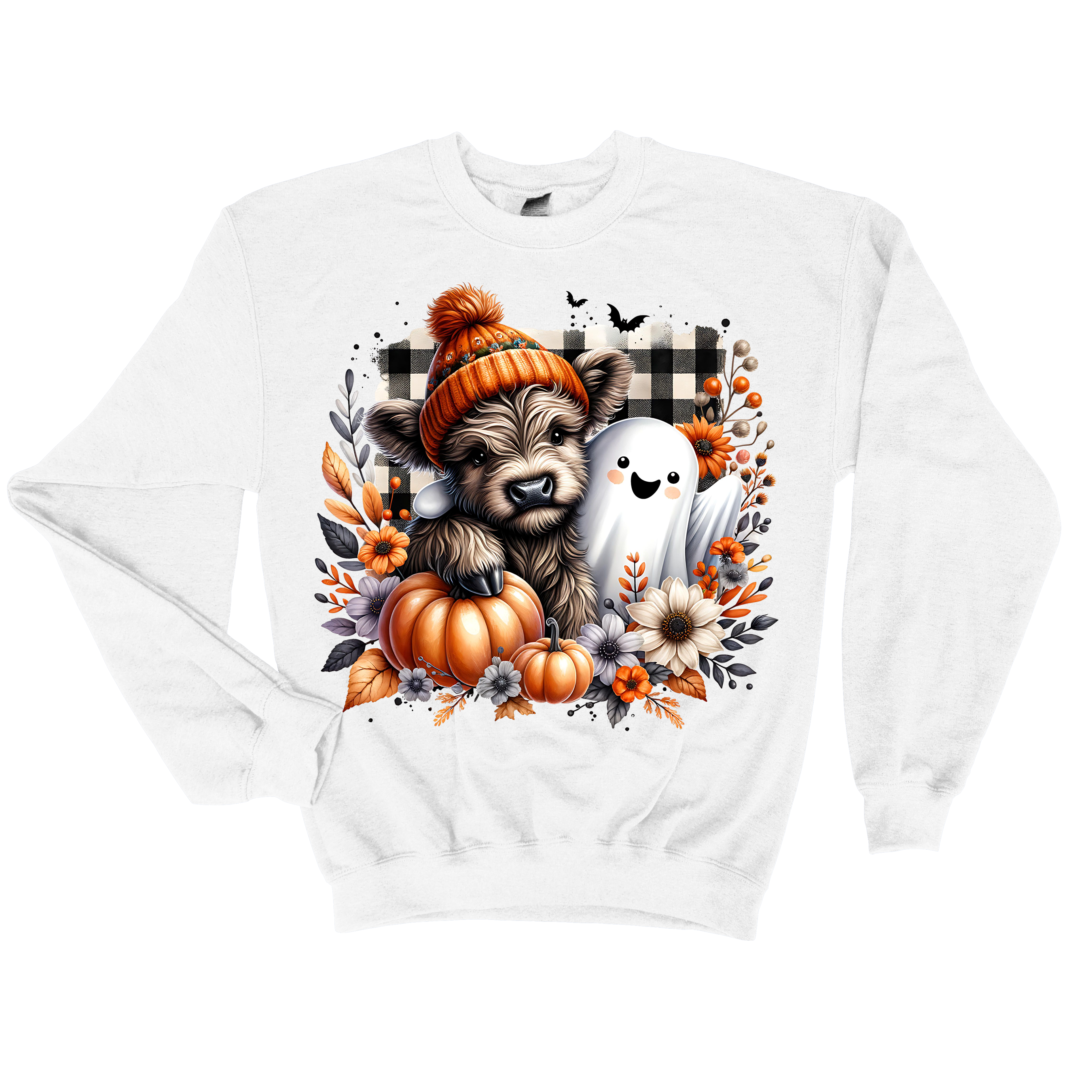 Fall Highland Cow Sweatshirt  (Item 3005)