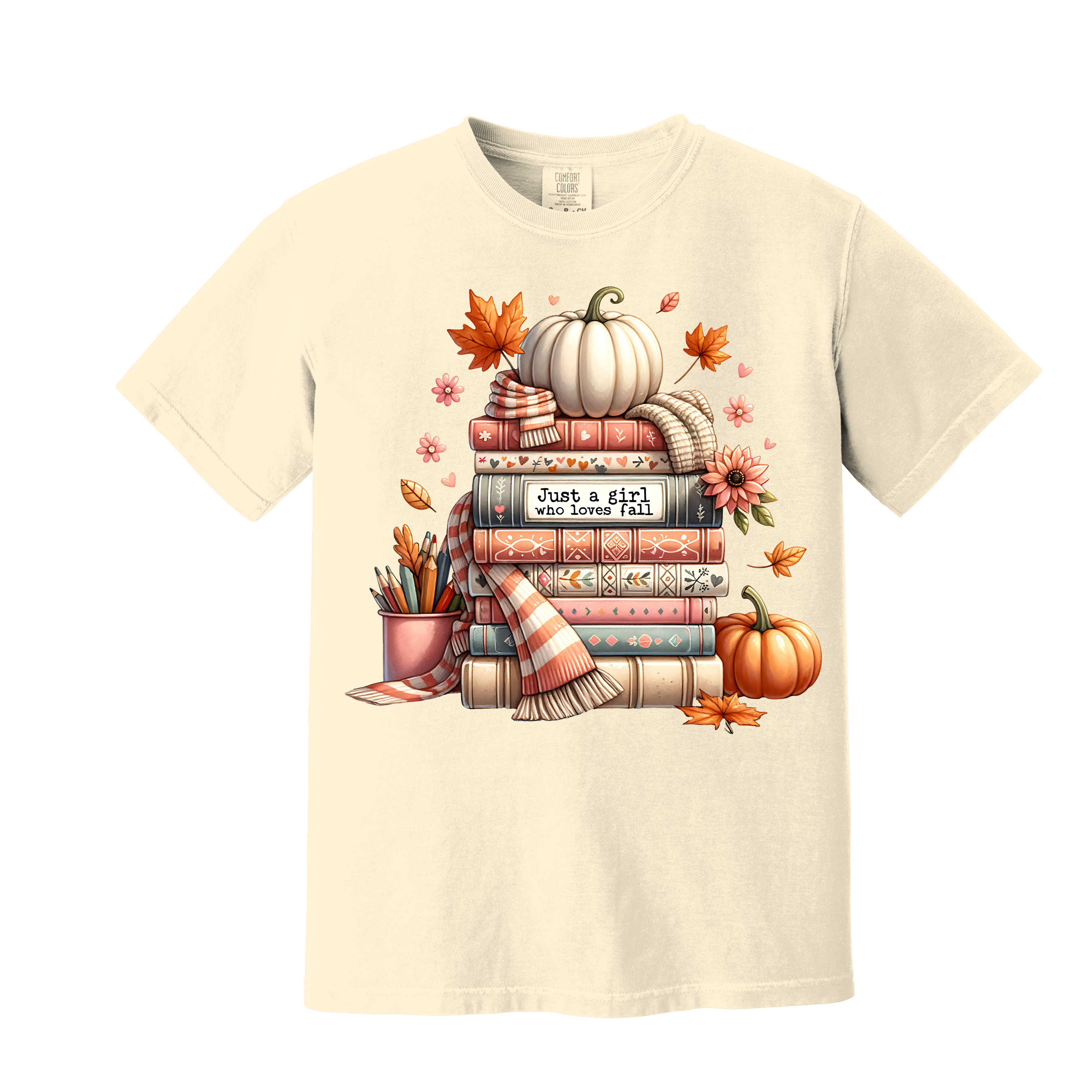 Just a Girl Who Loves Fall Tee or Sweatshirt (Item 3008)
