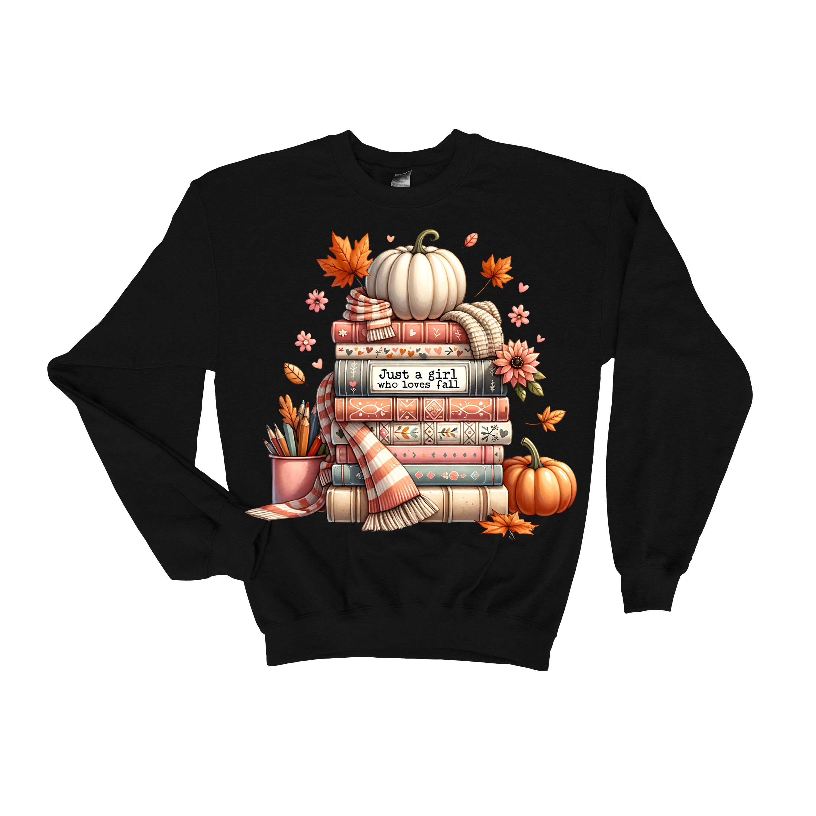 Just a Girl Who Loves Fall Tee or Sweatshirt (Item 3008)
