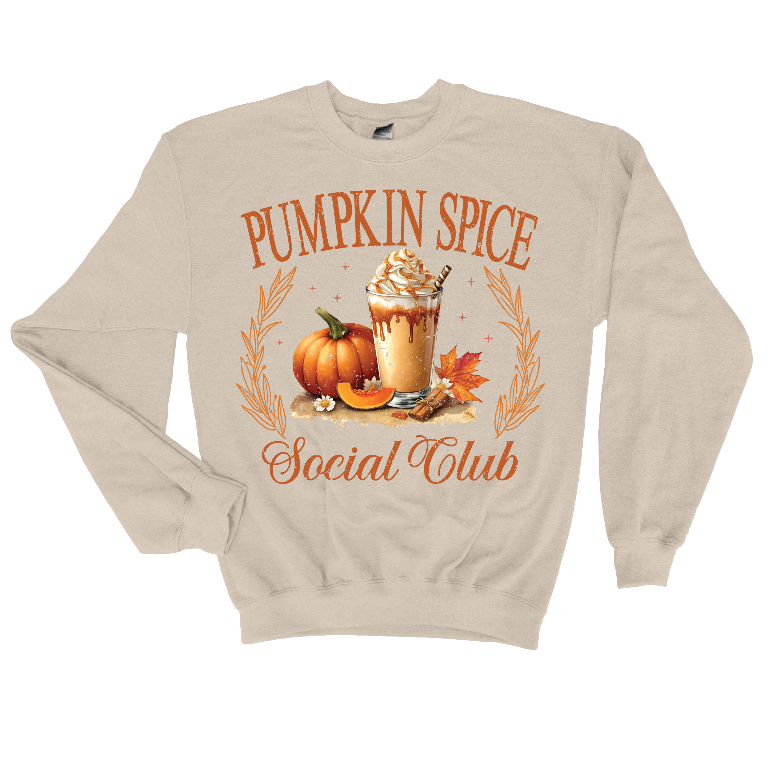 Pumpkin Spice Social Club Fall Tee or Sweatshirt (Item 3011)